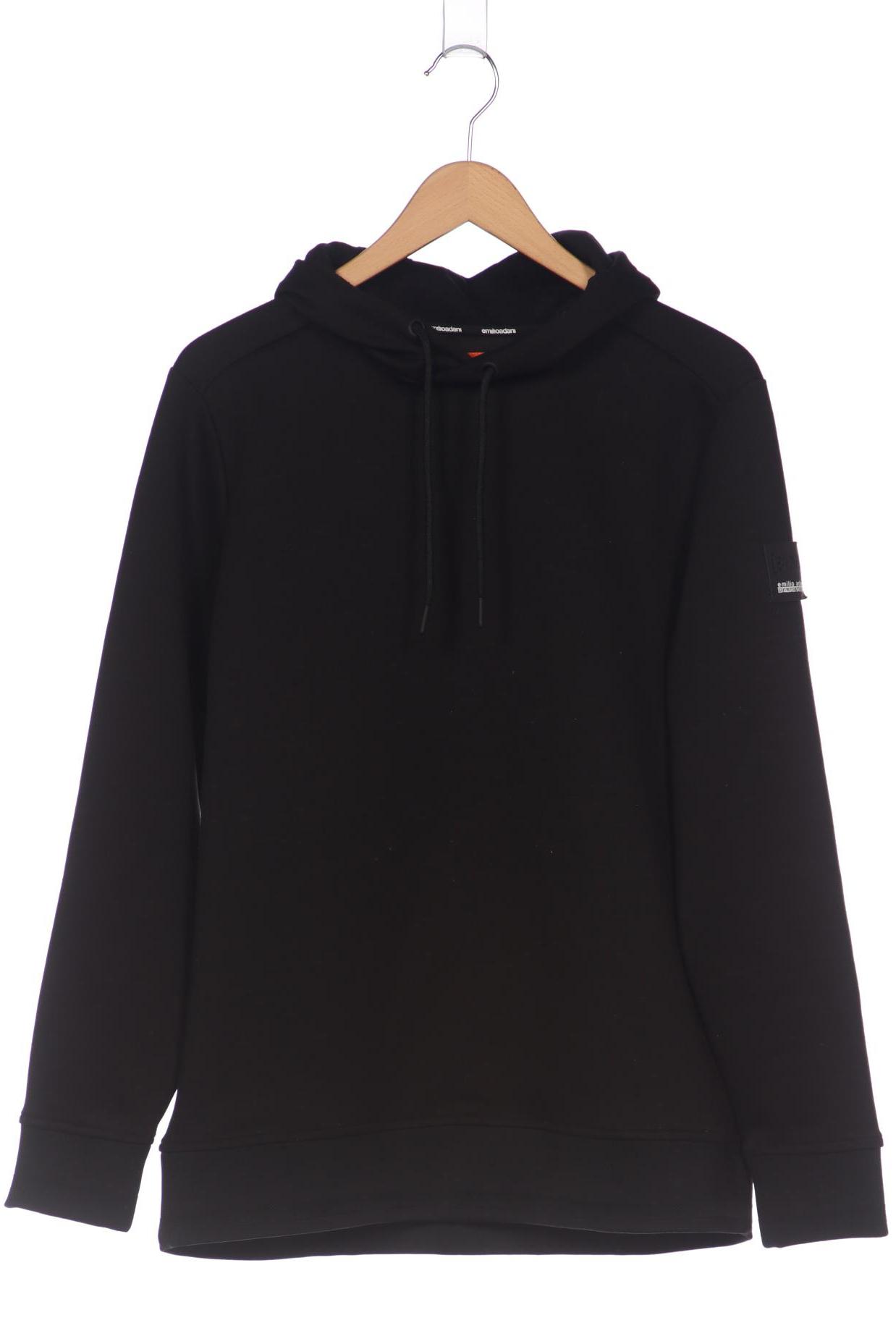 

Emilio Adani Herren Kapuzenpullover, schwarz, Gr. 48