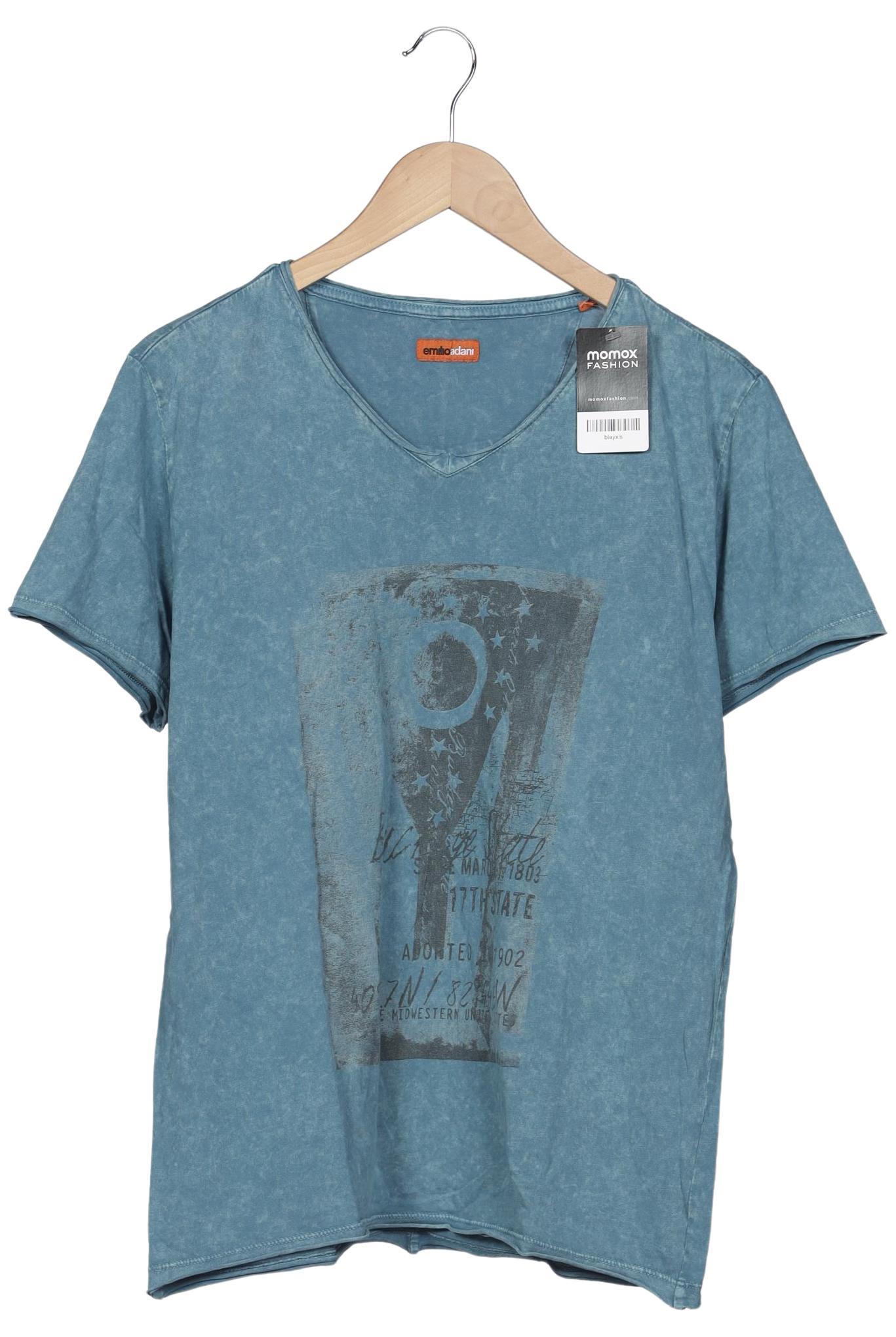 

Emilio Adani Herren T-Shirt, blau, Gr. 52