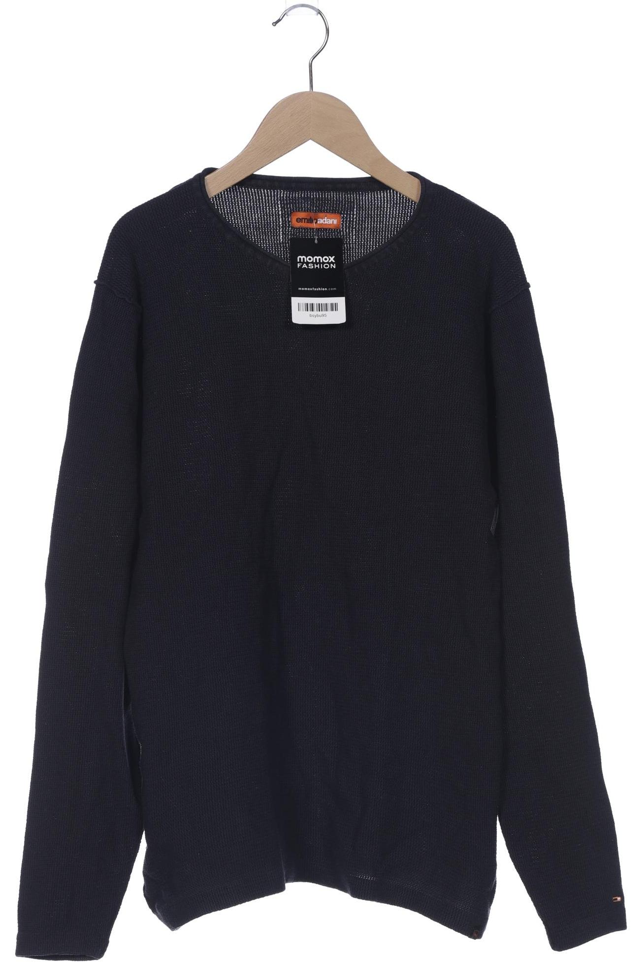 

Emilio Adani Herren Pullover, marineblau, Gr. 48