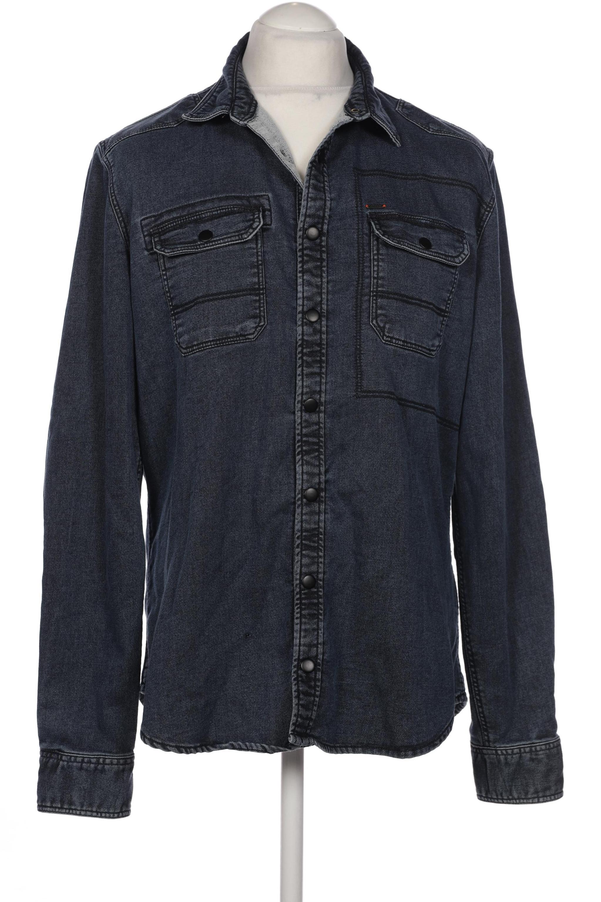 

Emilio Adani Herren Hemd, marineblau, Gr. 54