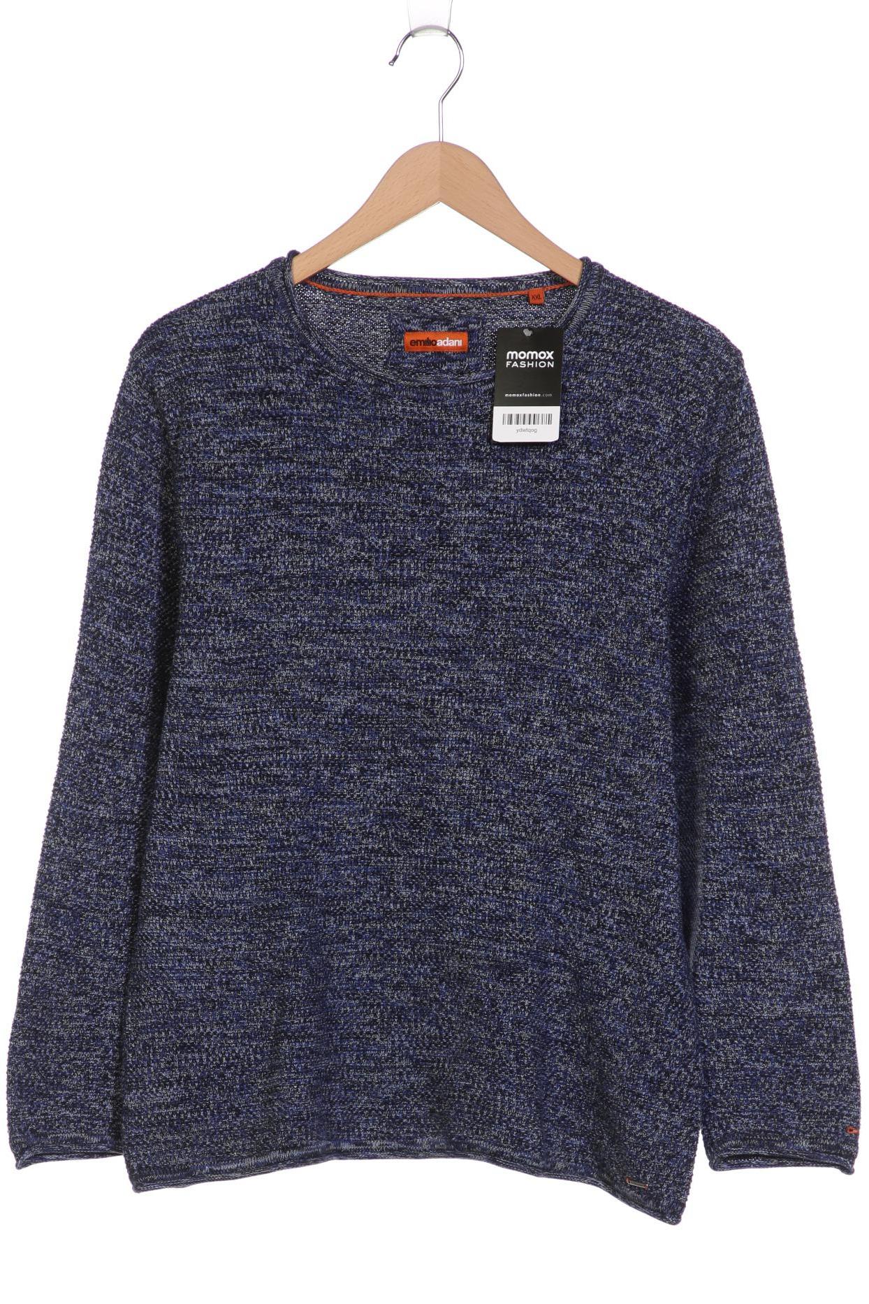 

Emilio Adani Herren Pullover, marineblau, Gr. 56