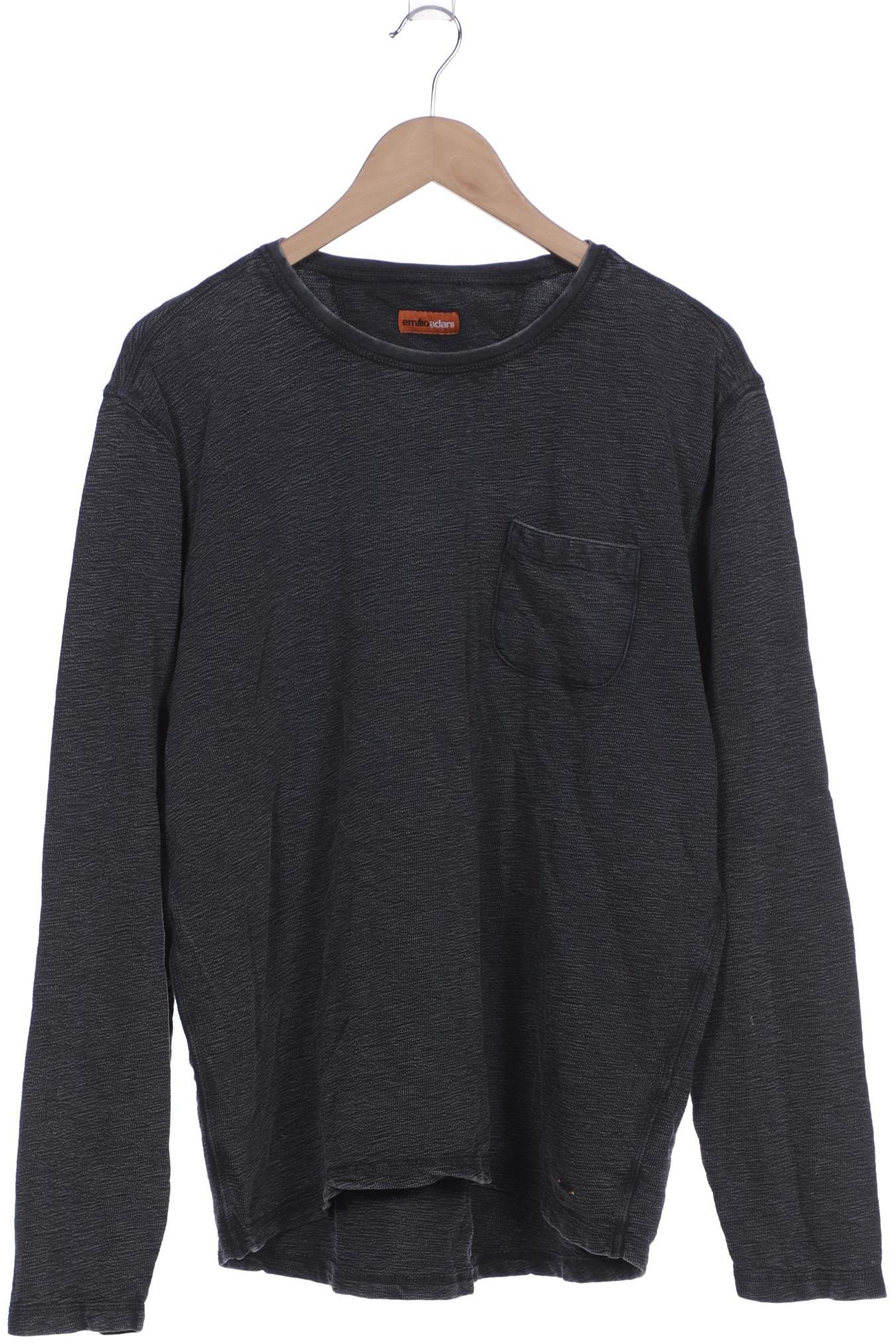 

Emilio Adani Herren Langarmshirt, grau, Gr. 54