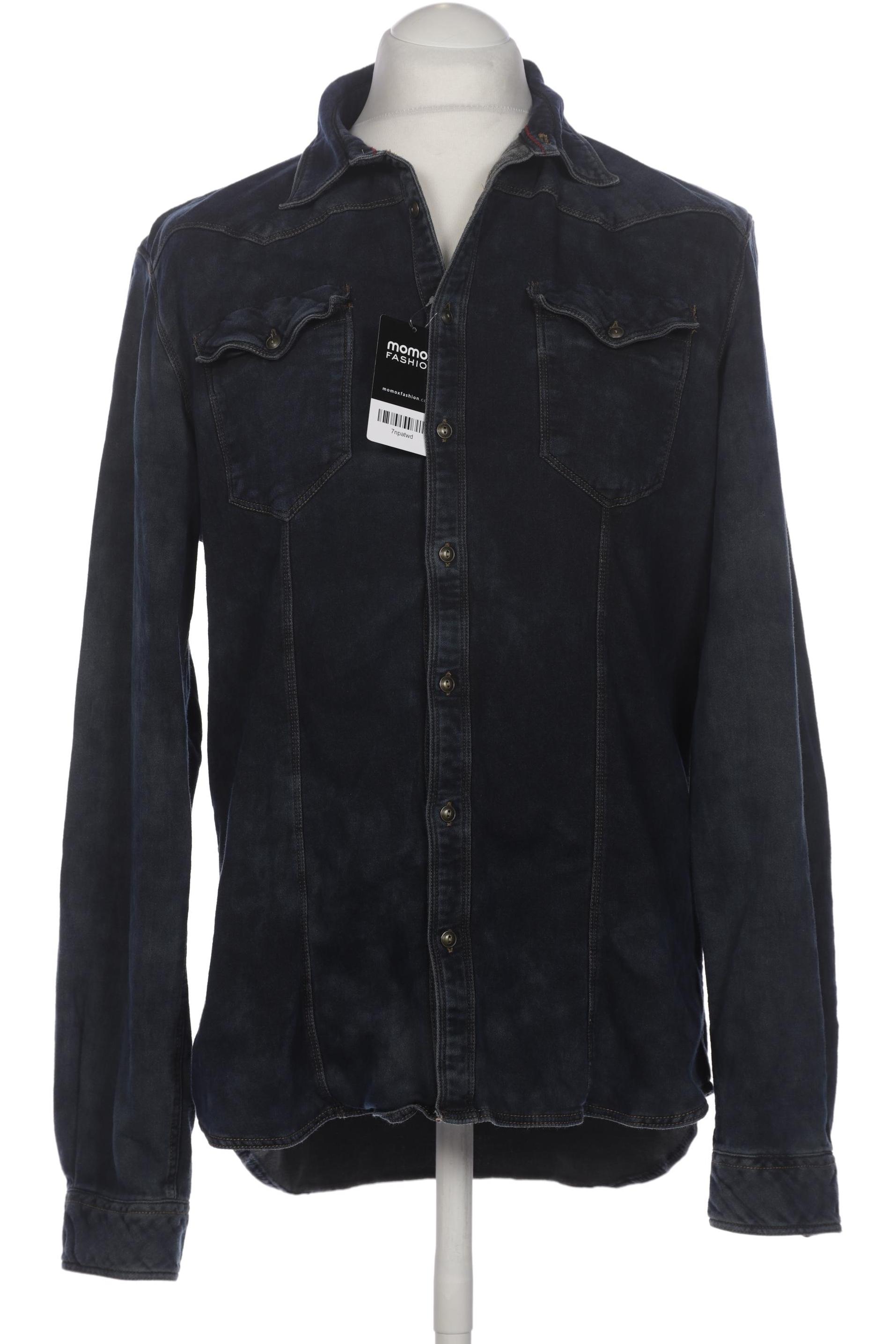 

Emilio Adani Herren Hemd, marineblau, Gr. 52