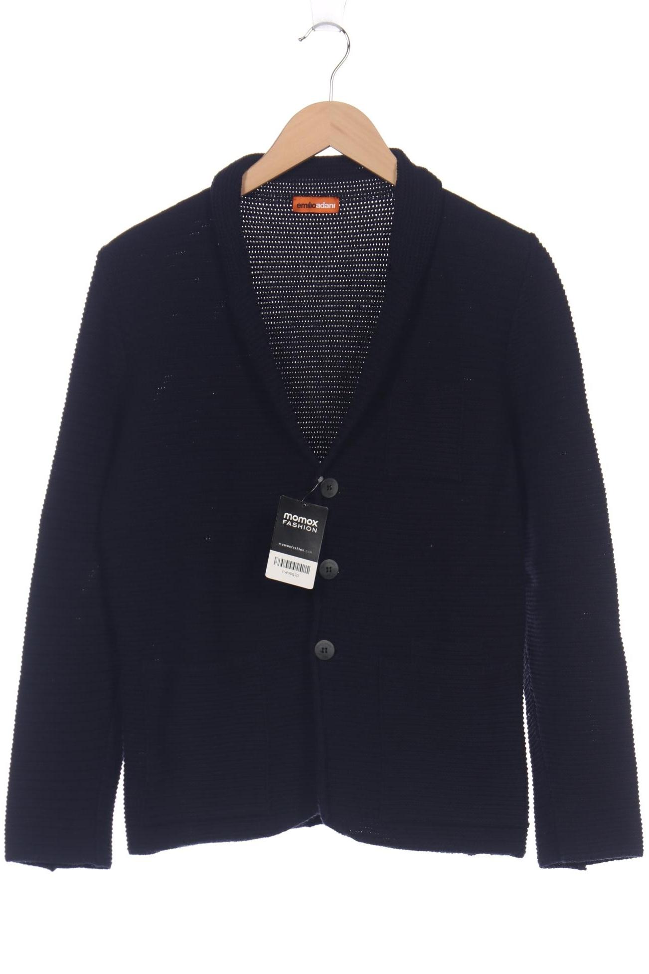 

Emilio Adani Herren Strickjacke, marineblau, Gr. 50