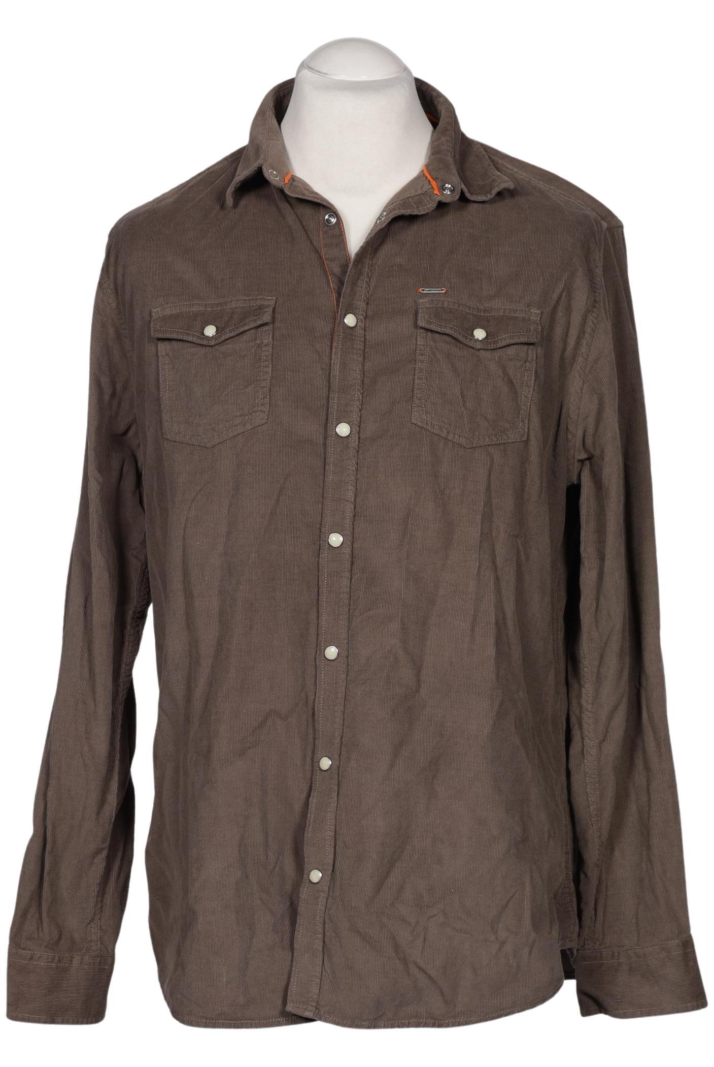 

Emilio Adani Herren Hemd, braun, Gr. 54