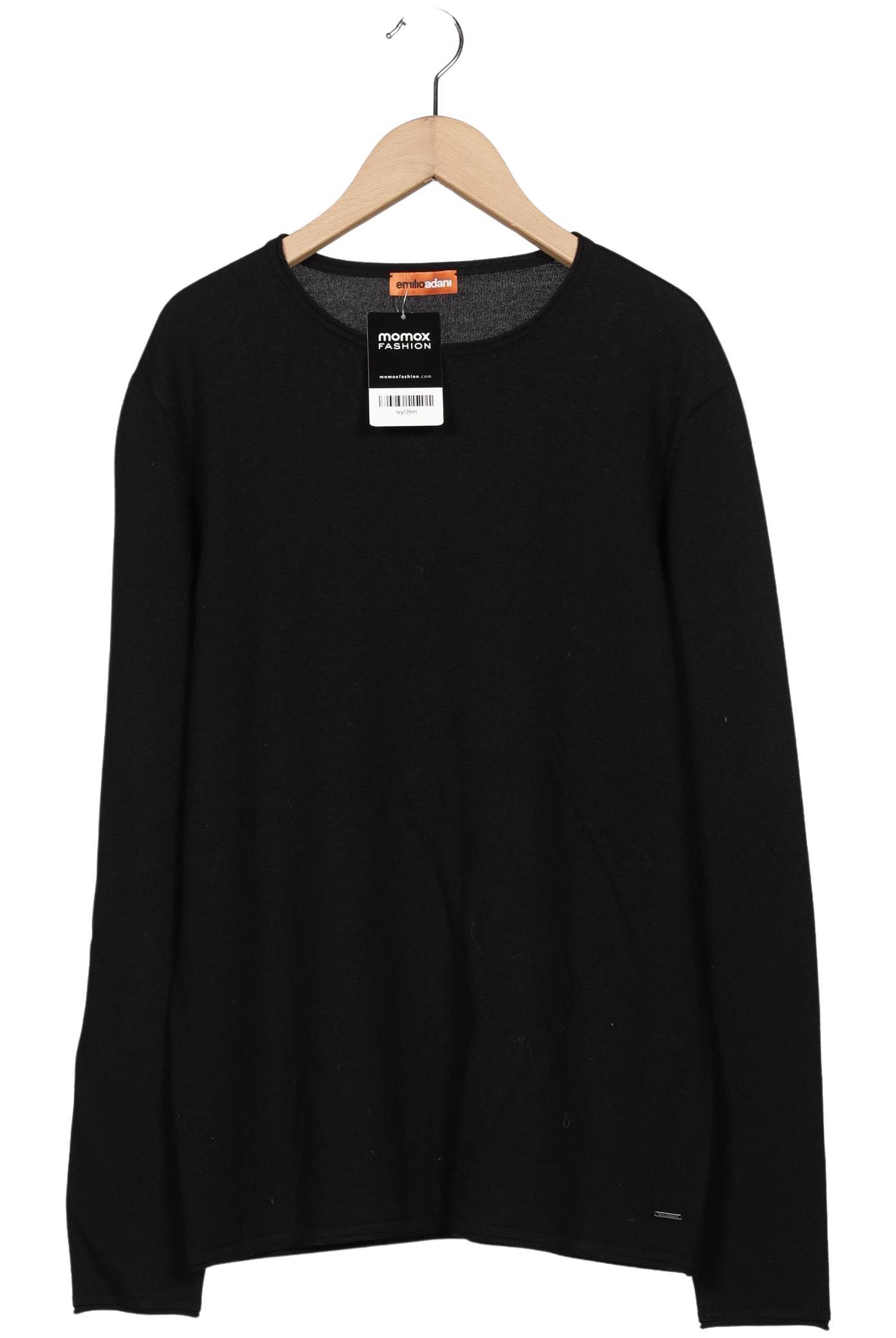 

Emilio Adani Herren Pullover, schwarz, Gr. 52