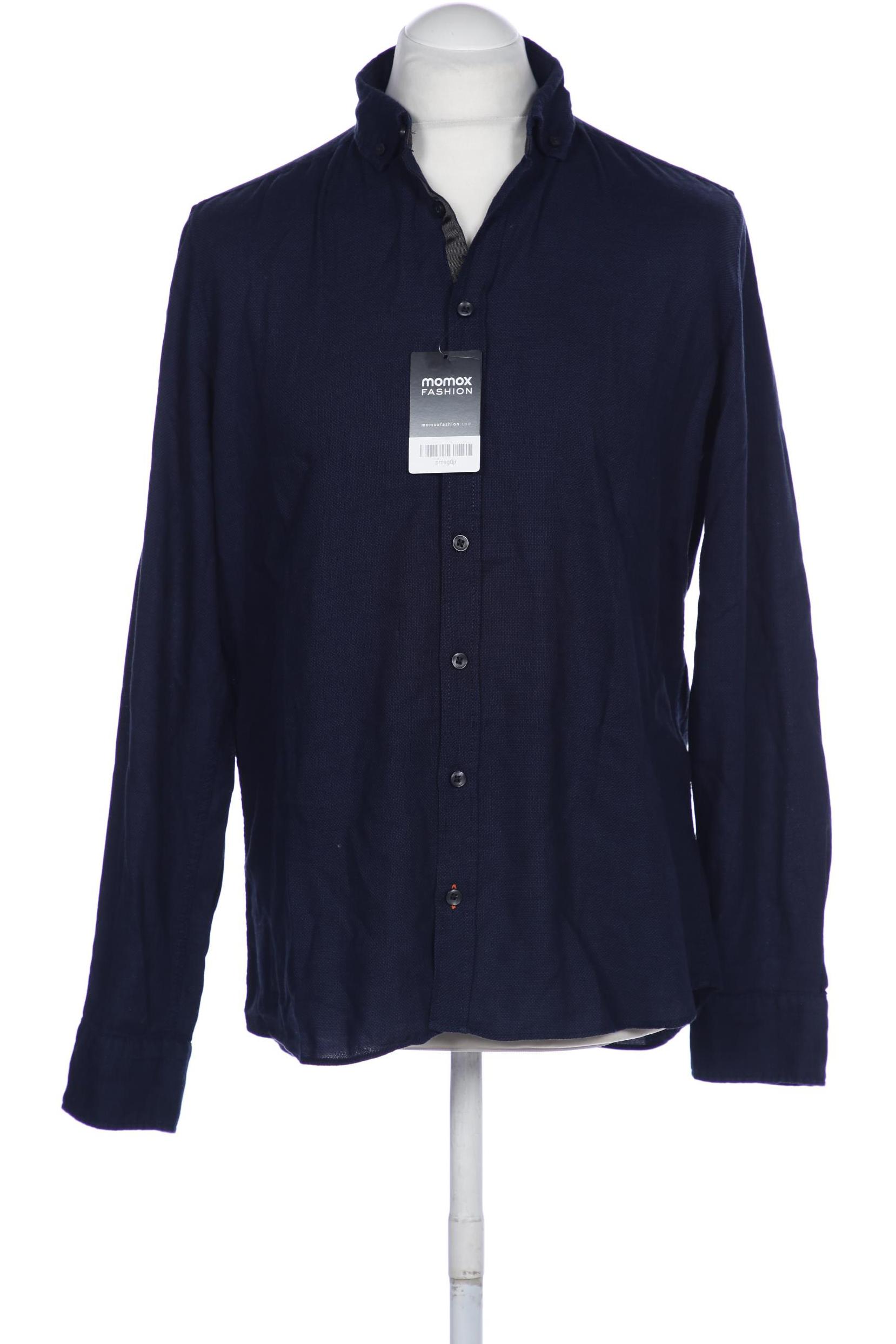 

Emilio Adani Herren Hemd, marineblau, Gr. 52