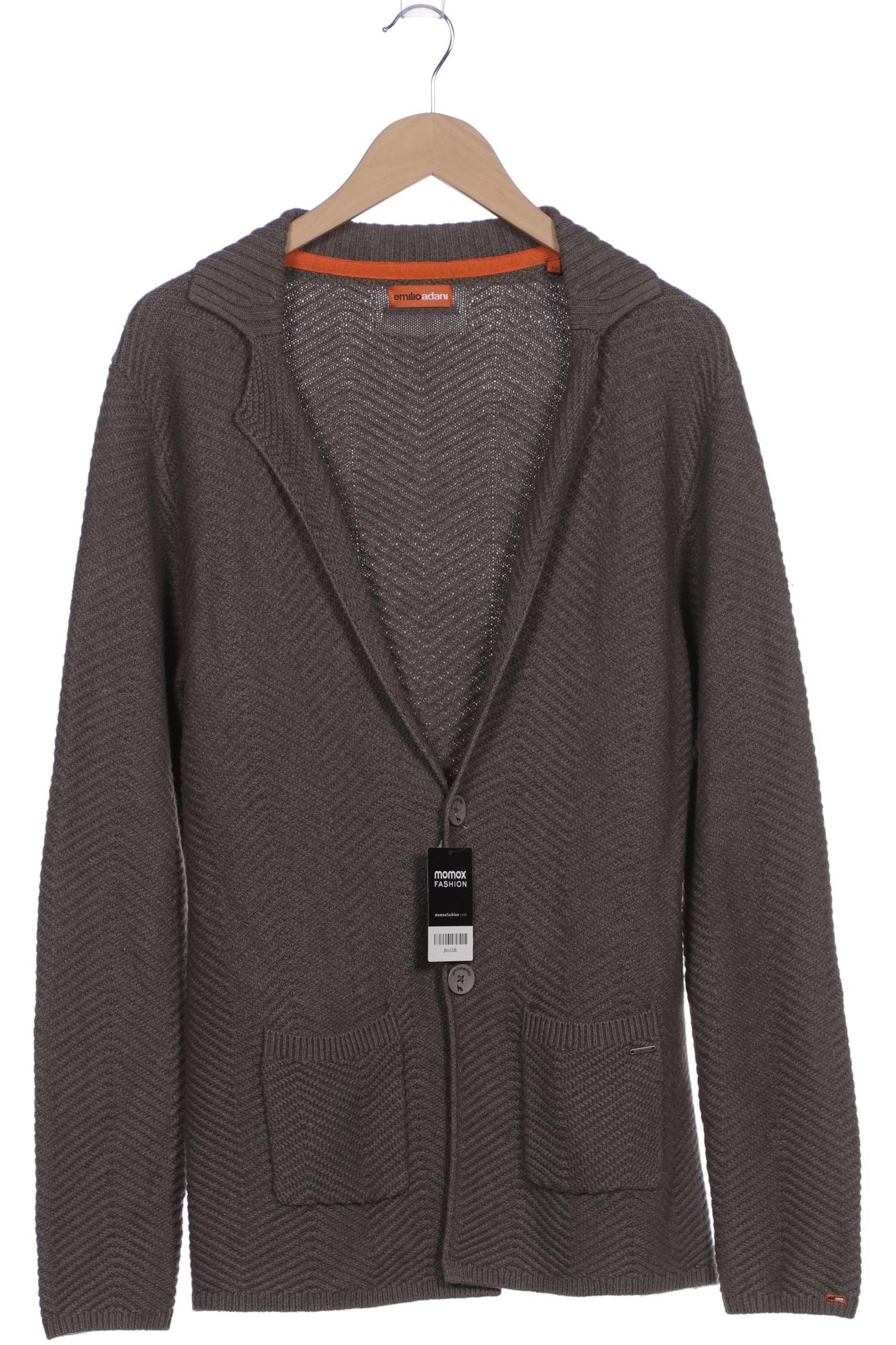 

Emilio Adani Herren Strickjacke, grau, Gr. 52