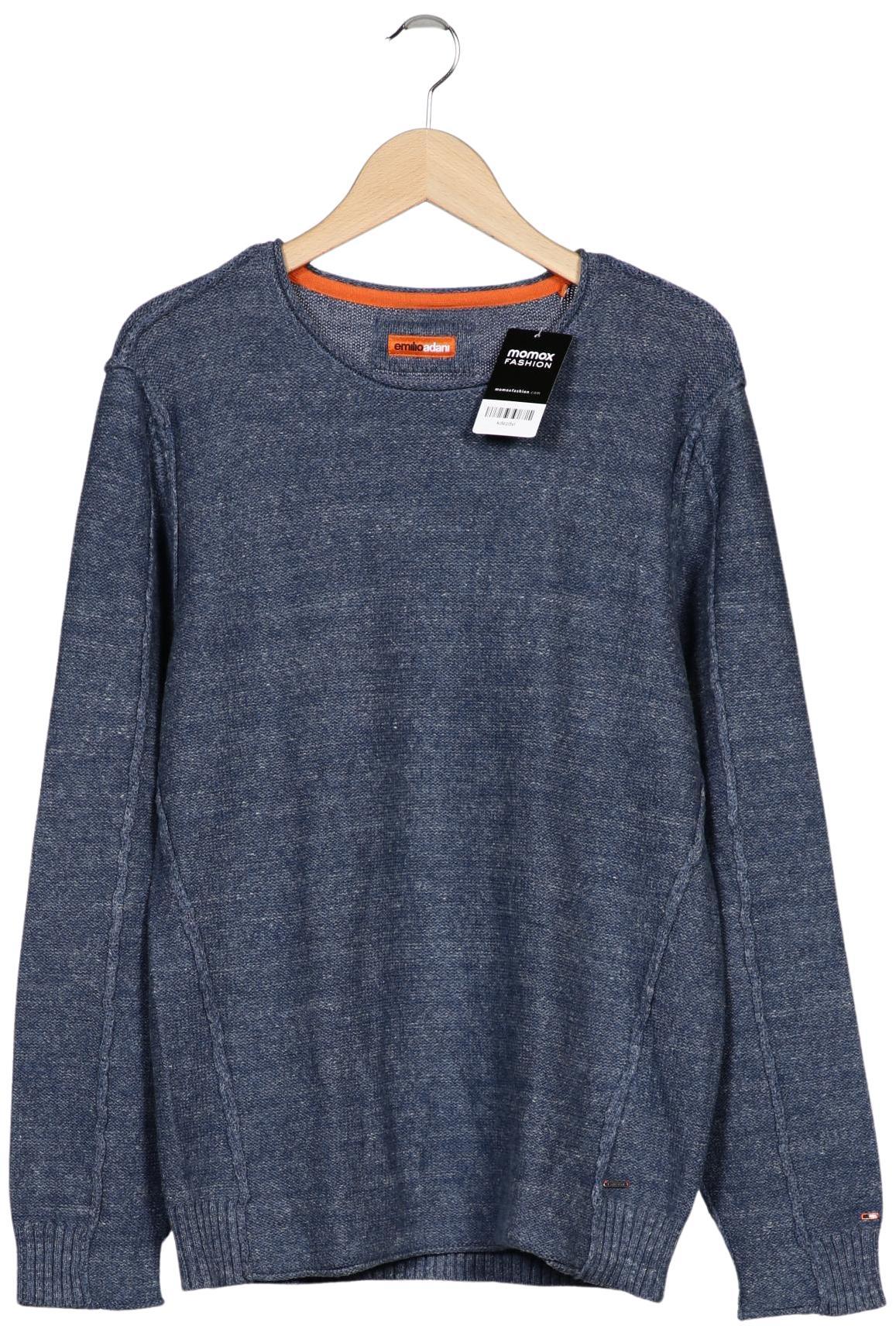 

Emilio Adani Herren Pullover, marineblau, Gr. 48