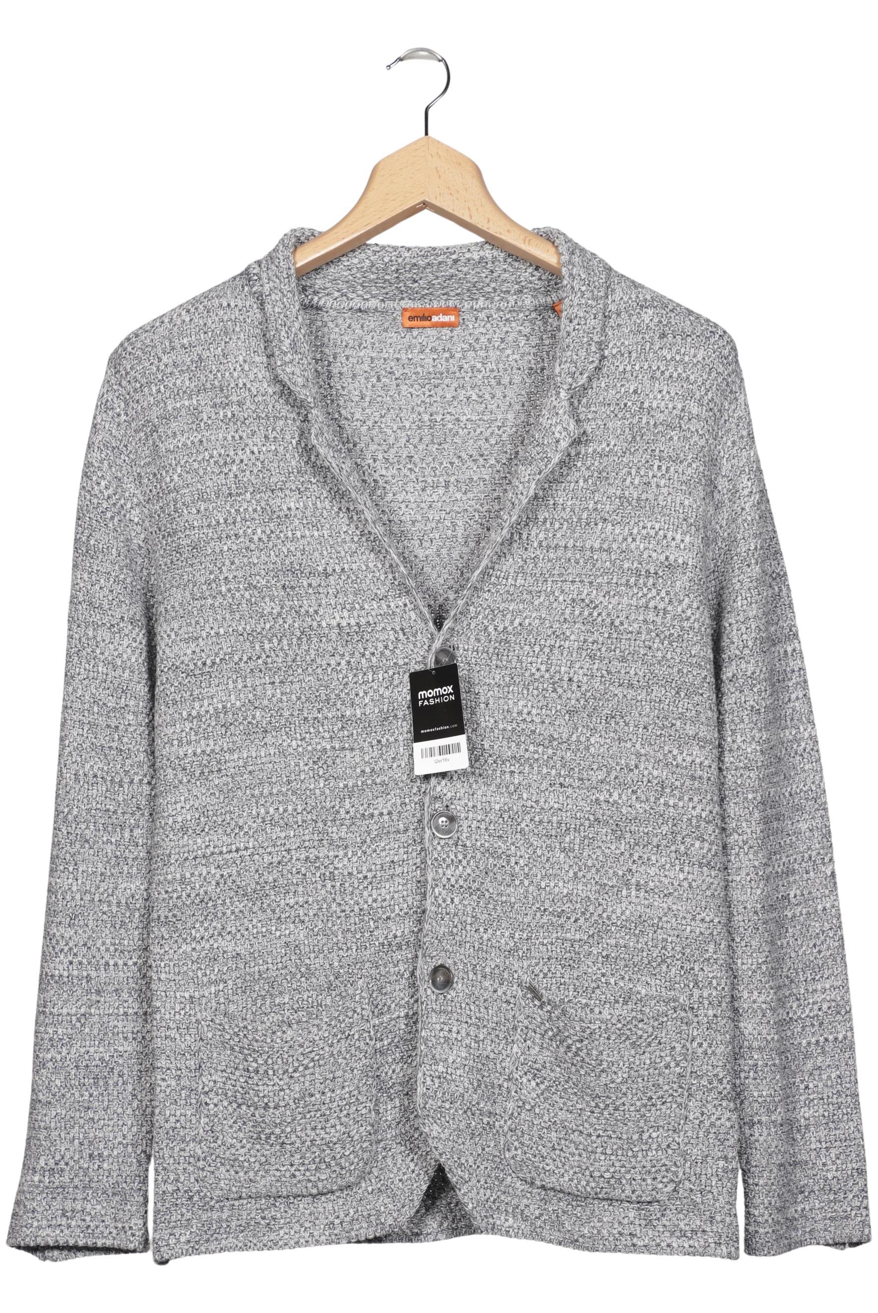 

Emilio Adani Herren Strickjacke, grau, Gr. 54