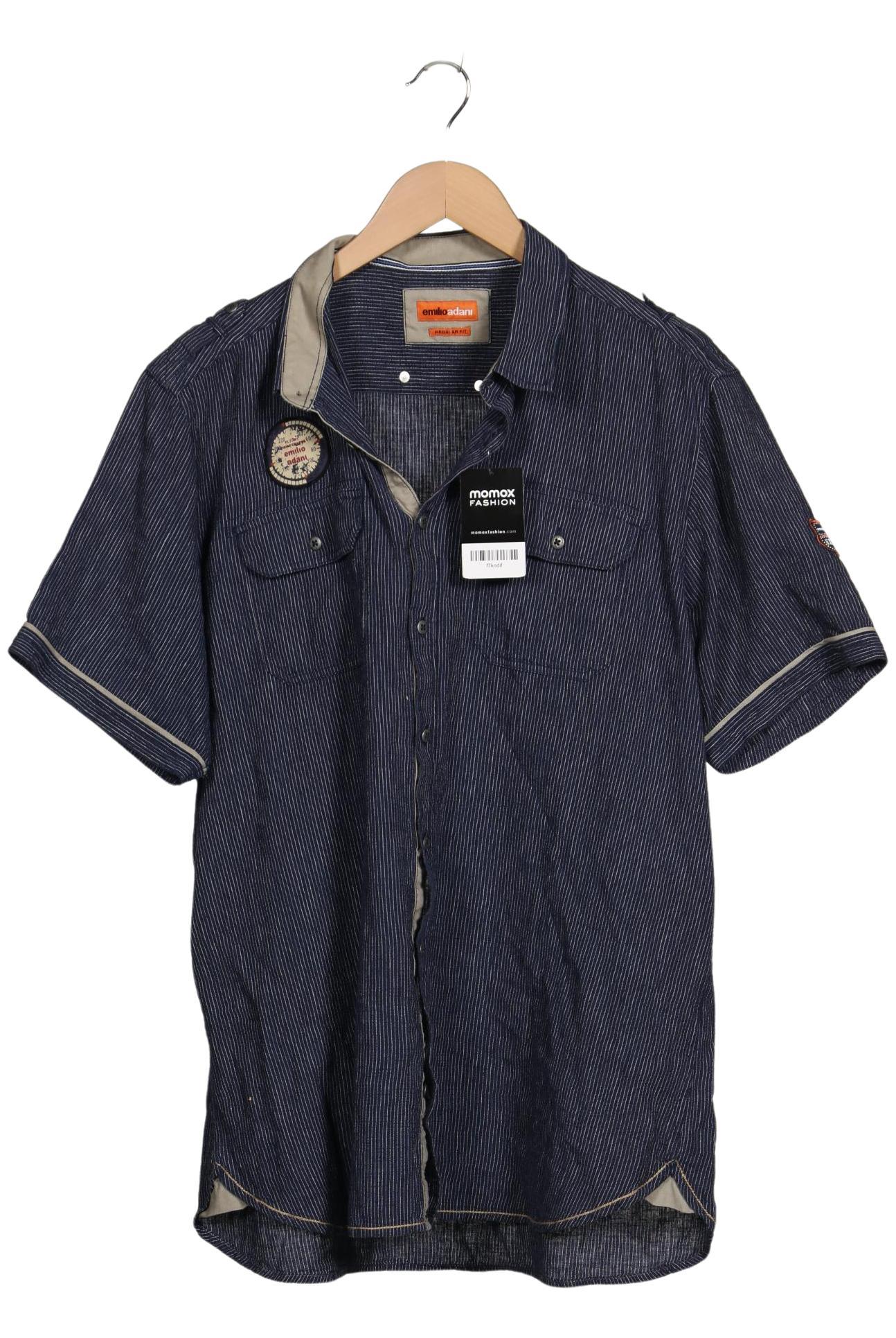 

Emilio Adani Herren Hemd, marineblau, Gr. 56