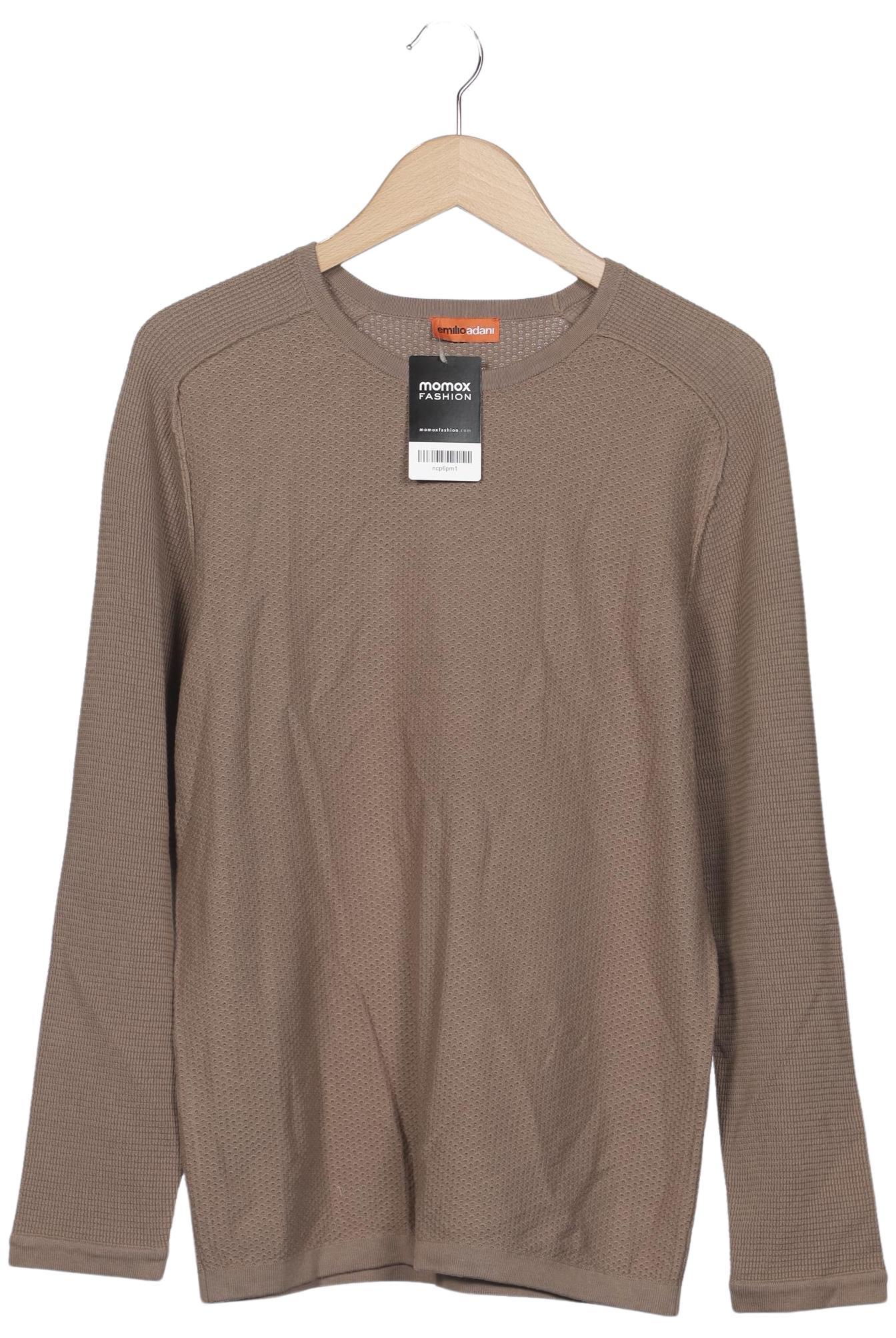 

Emilio Adani Herren Pullover, braun, Gr. 48