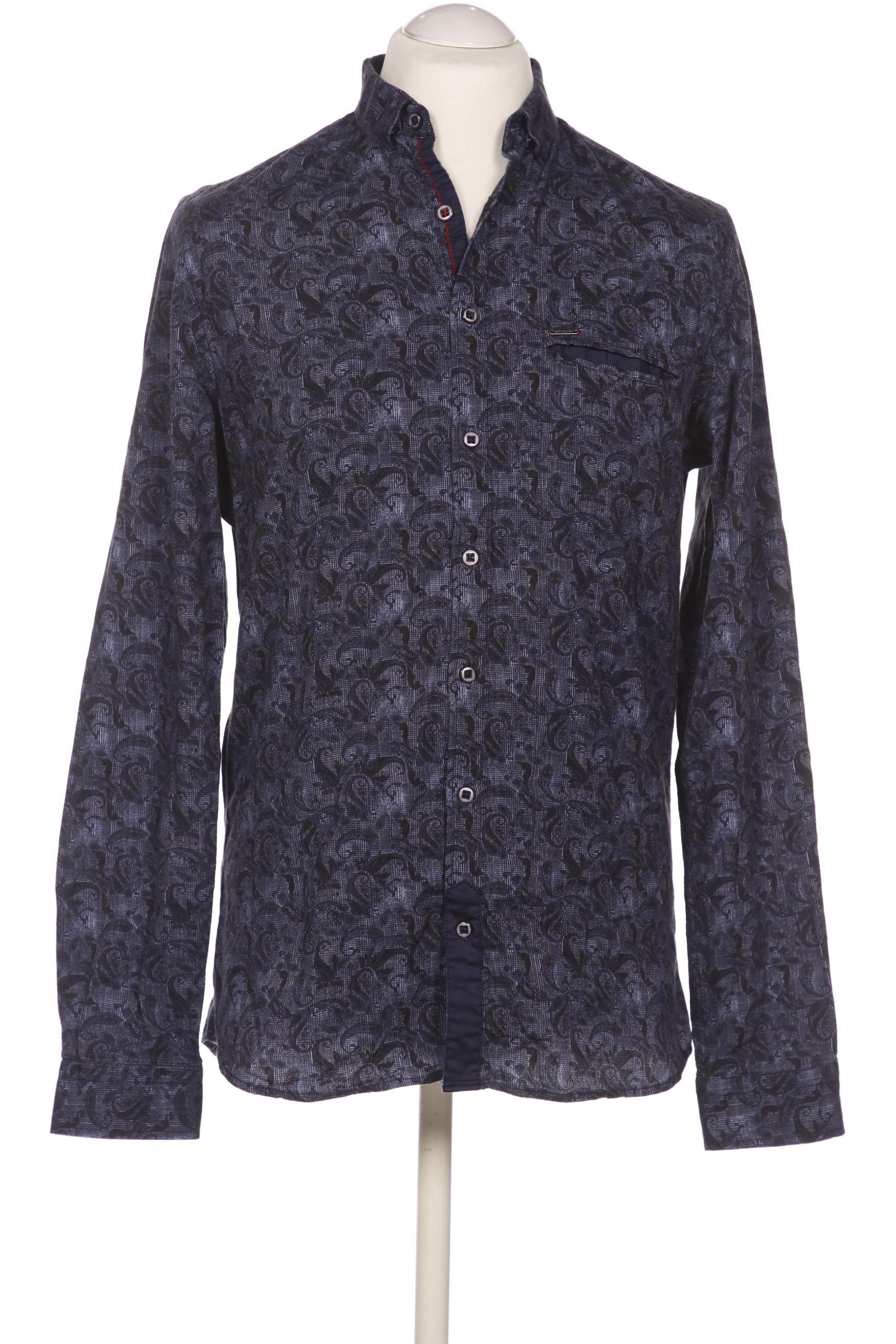 

Emilio Adani Herren Hemd, marineblau, Gr. 48