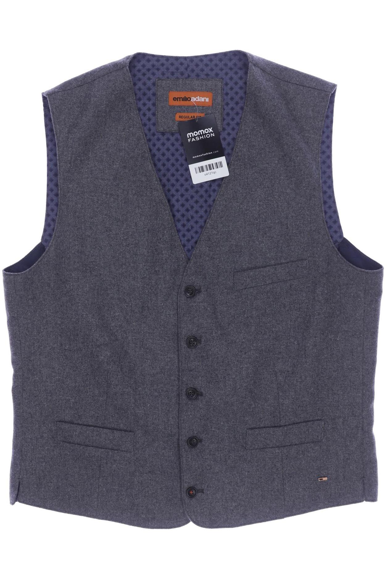 

Emilio Adani Herren Weste, grau, Gr. 48