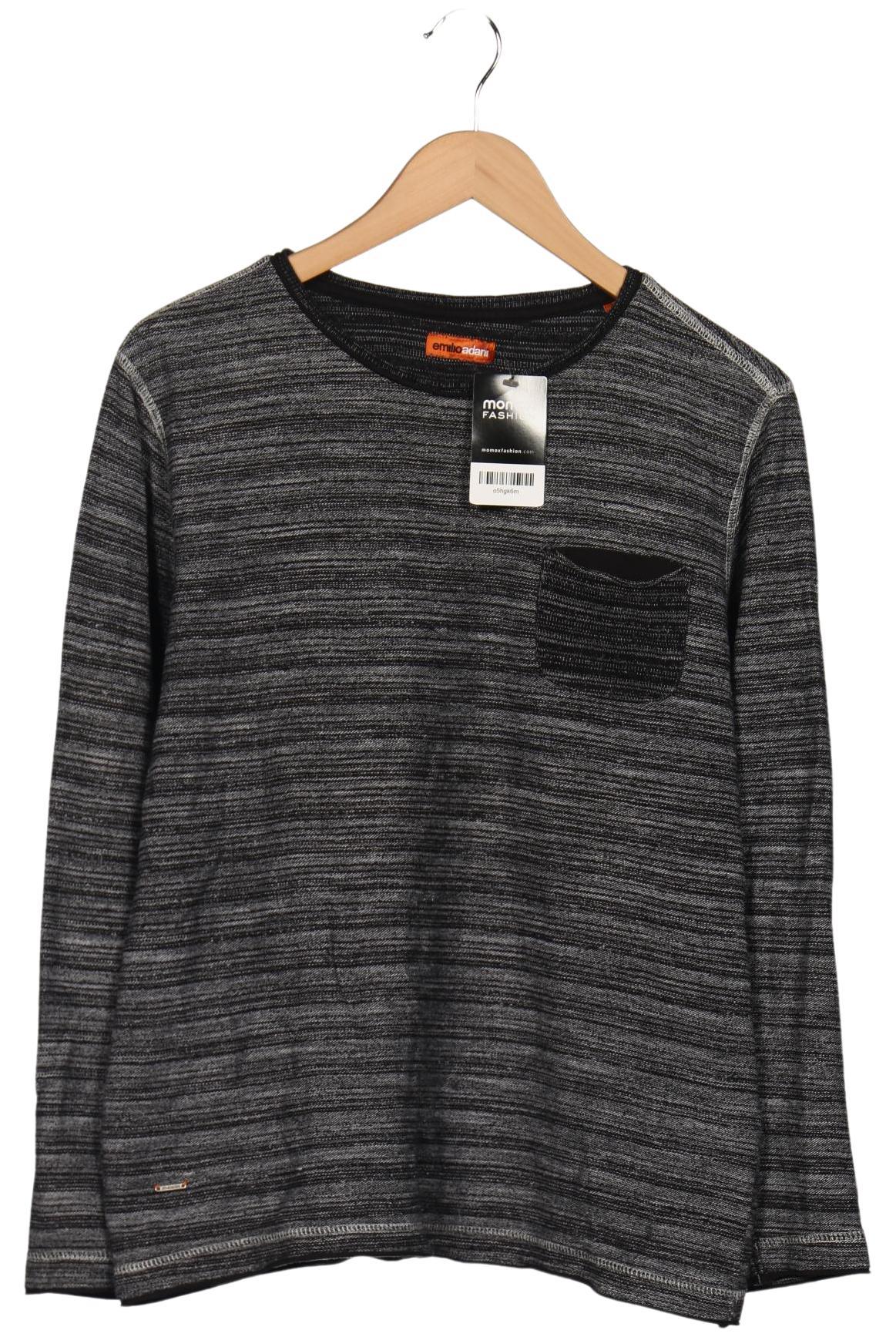 

Emilio Adani Herren Langarmshirt, grau, Gr. 52