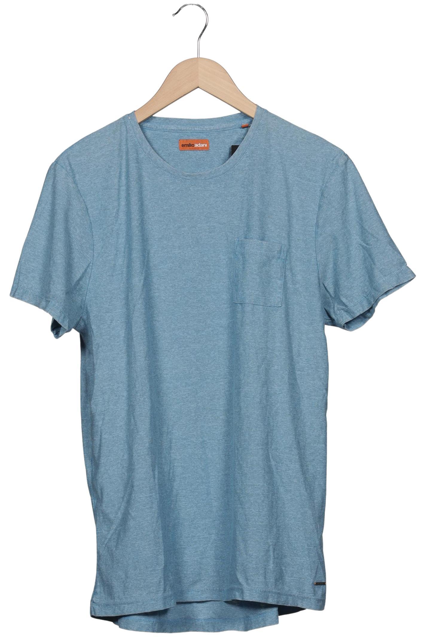 Thumbnail - Emilio Adani Herren T-Shirt, hellblau, Gr. 52