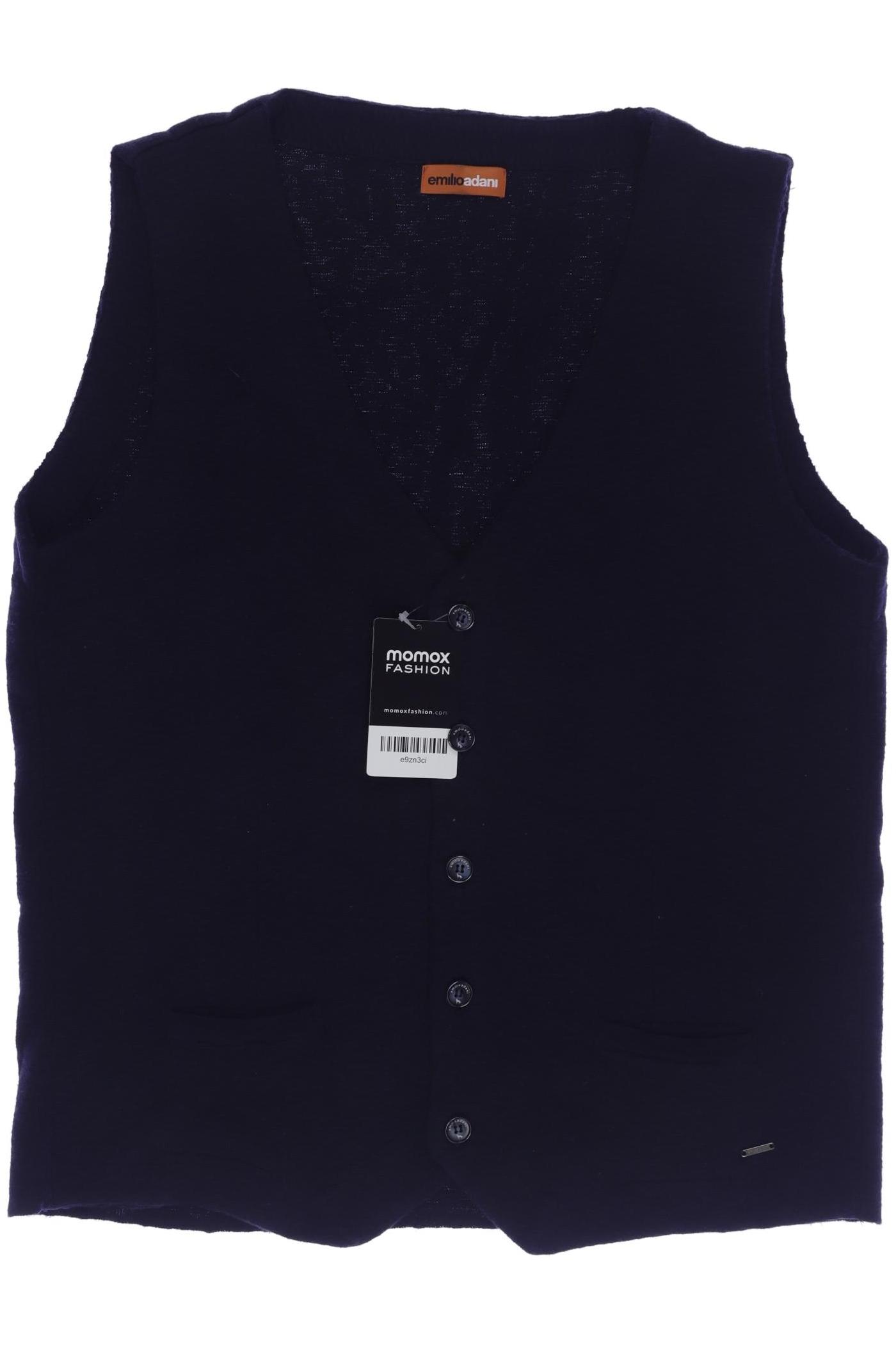 

Emilio Adani Herren Weste, marineblau, Gr. 52