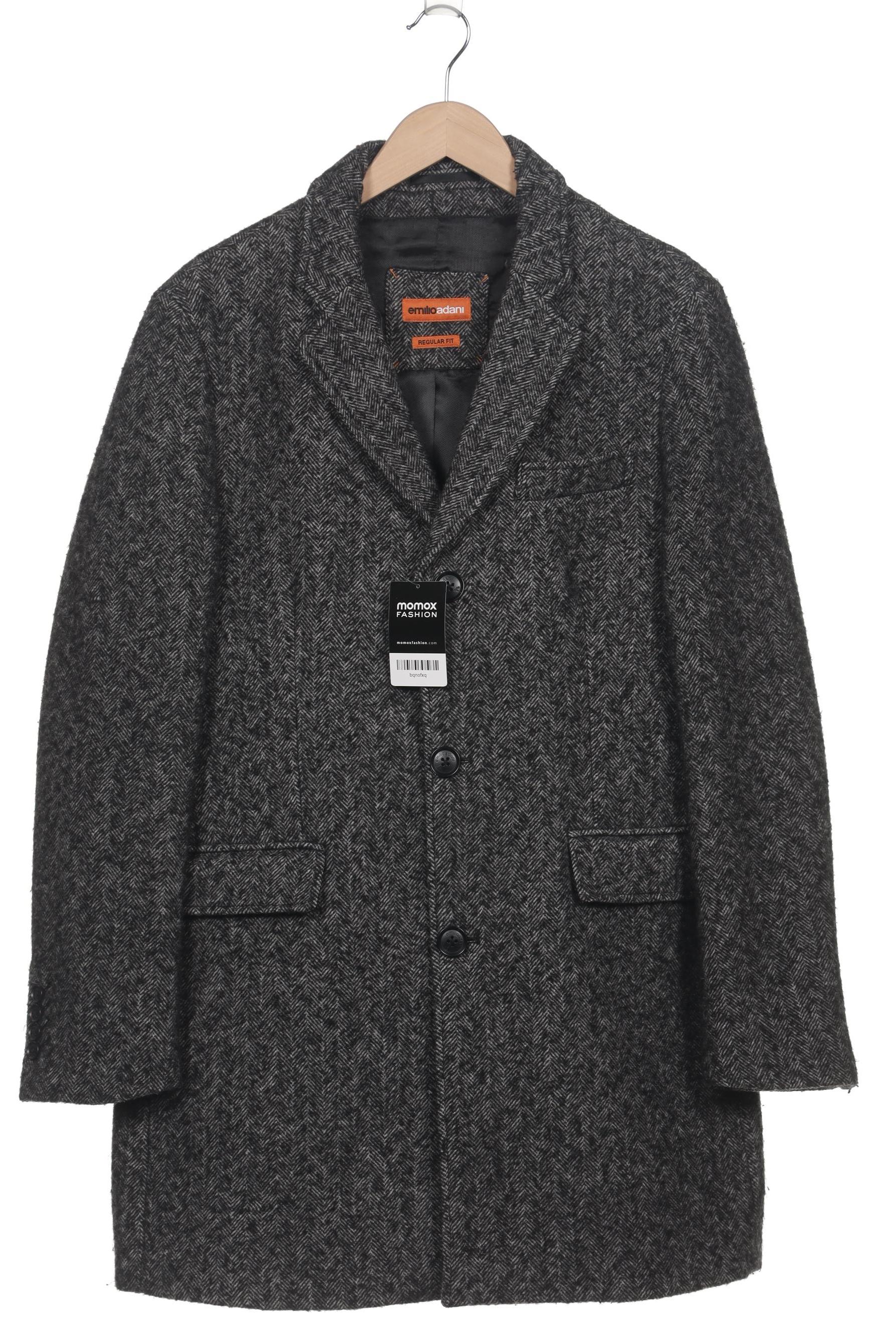 

Emilio Adani Herren Mantel, grau, Gr. 48