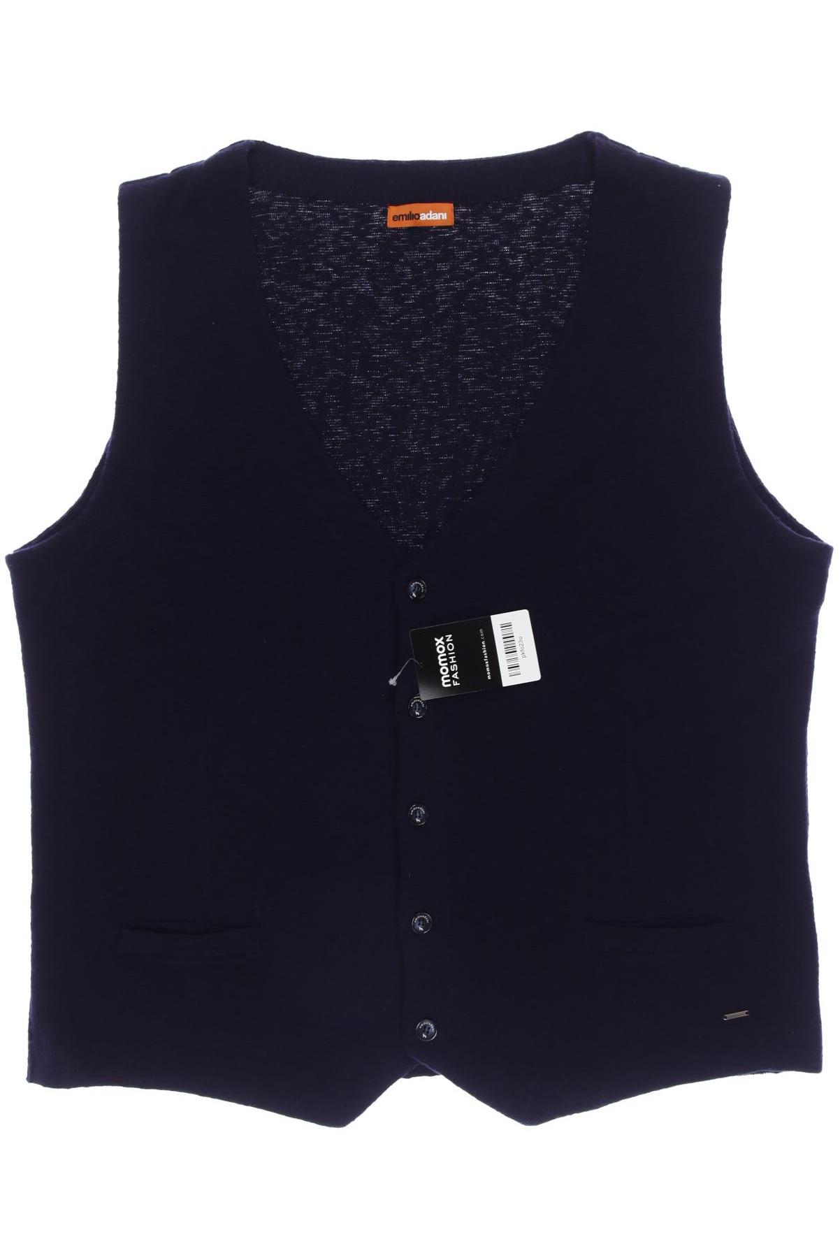 

Emilio Adani Herren Weste, marineblau, Gr. 56
