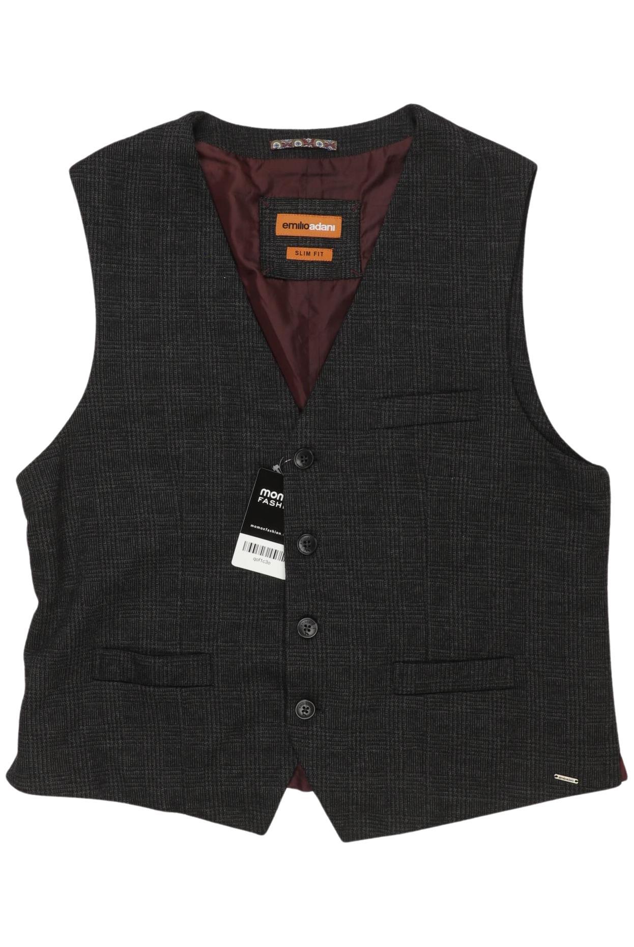 

Emilio Adani Herren Weste, grau, Gr. 52