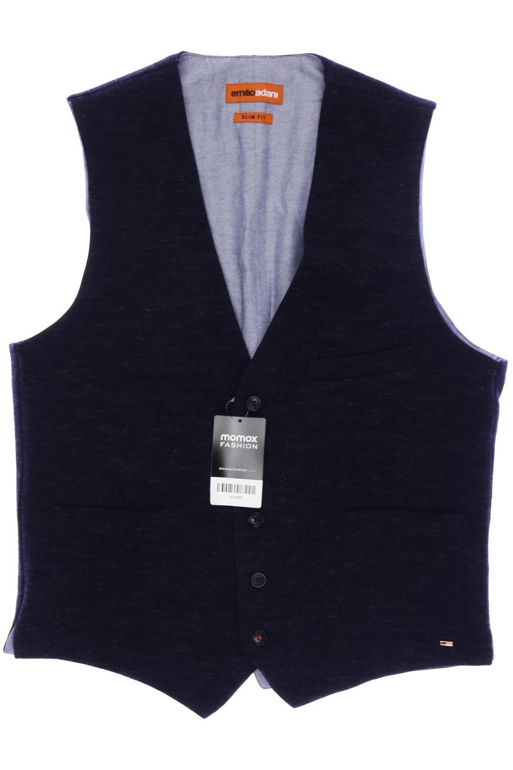 

Emilio Adani Herren Weste, marineblau, Gr. 50