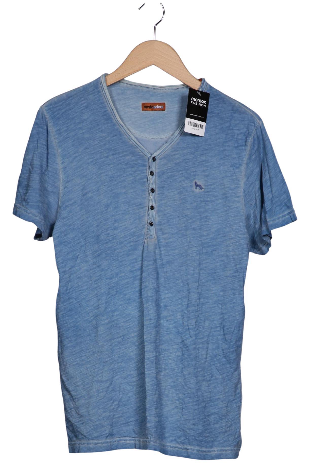 Thumbnail - Emilio Adani Herren T-Shirt, blau, Gr. 48