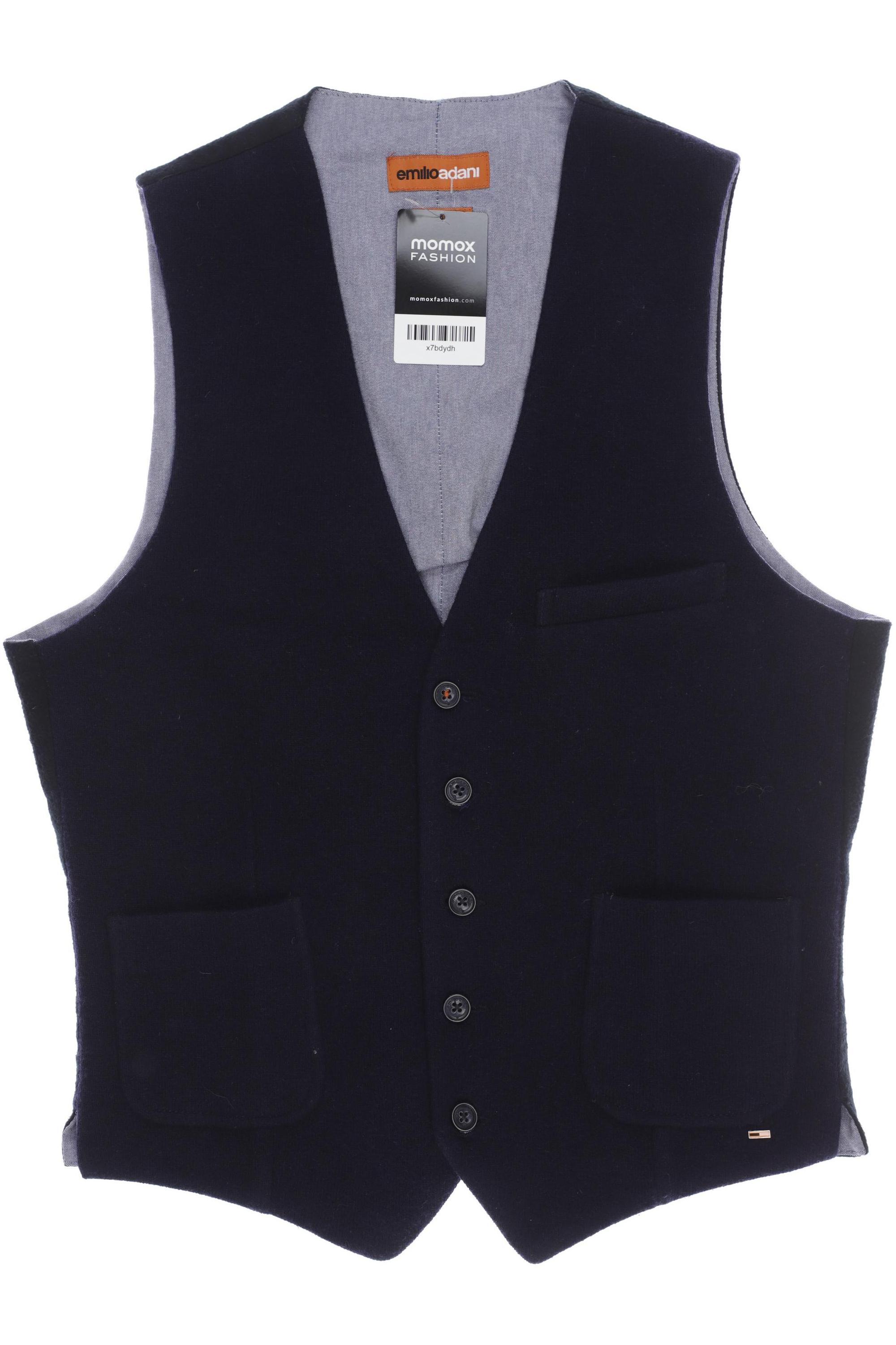 

Emilio Adani Herren Weste, marineblau, Gr. 46