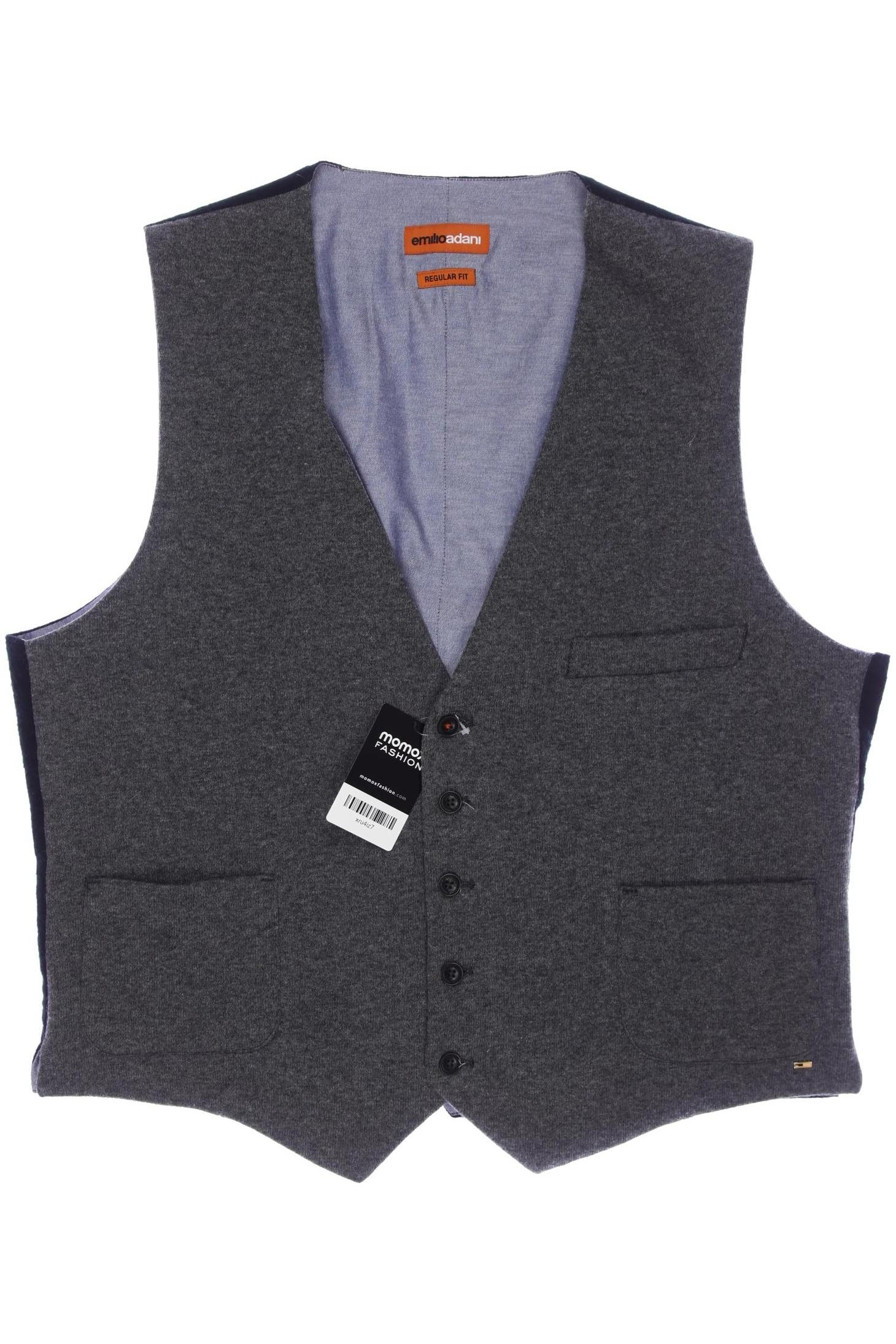 

Emilio Adani Herren Weste, grau, Gr. 56