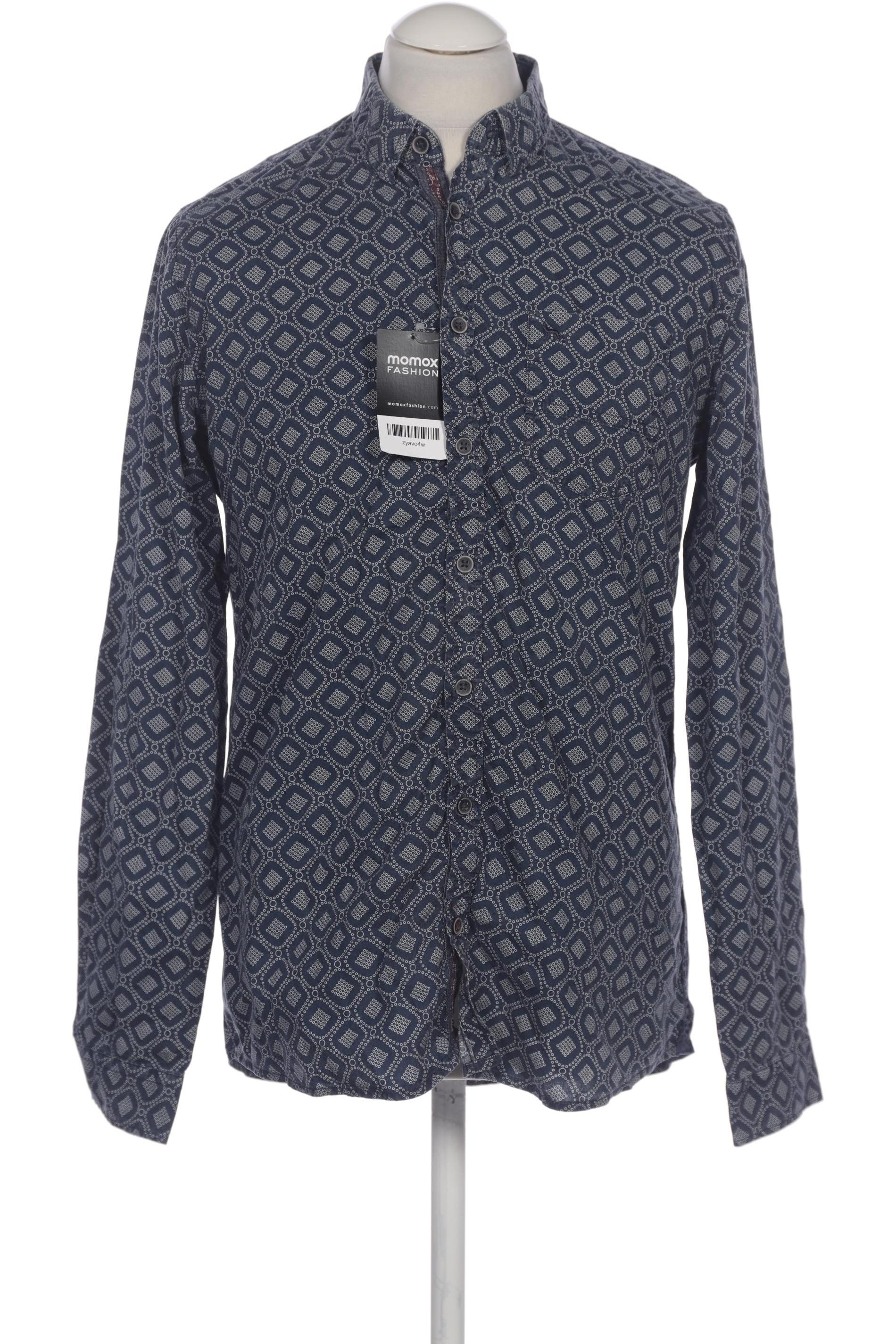

Emilio Adani Herren Hemd, marineblau, Gr. 48
