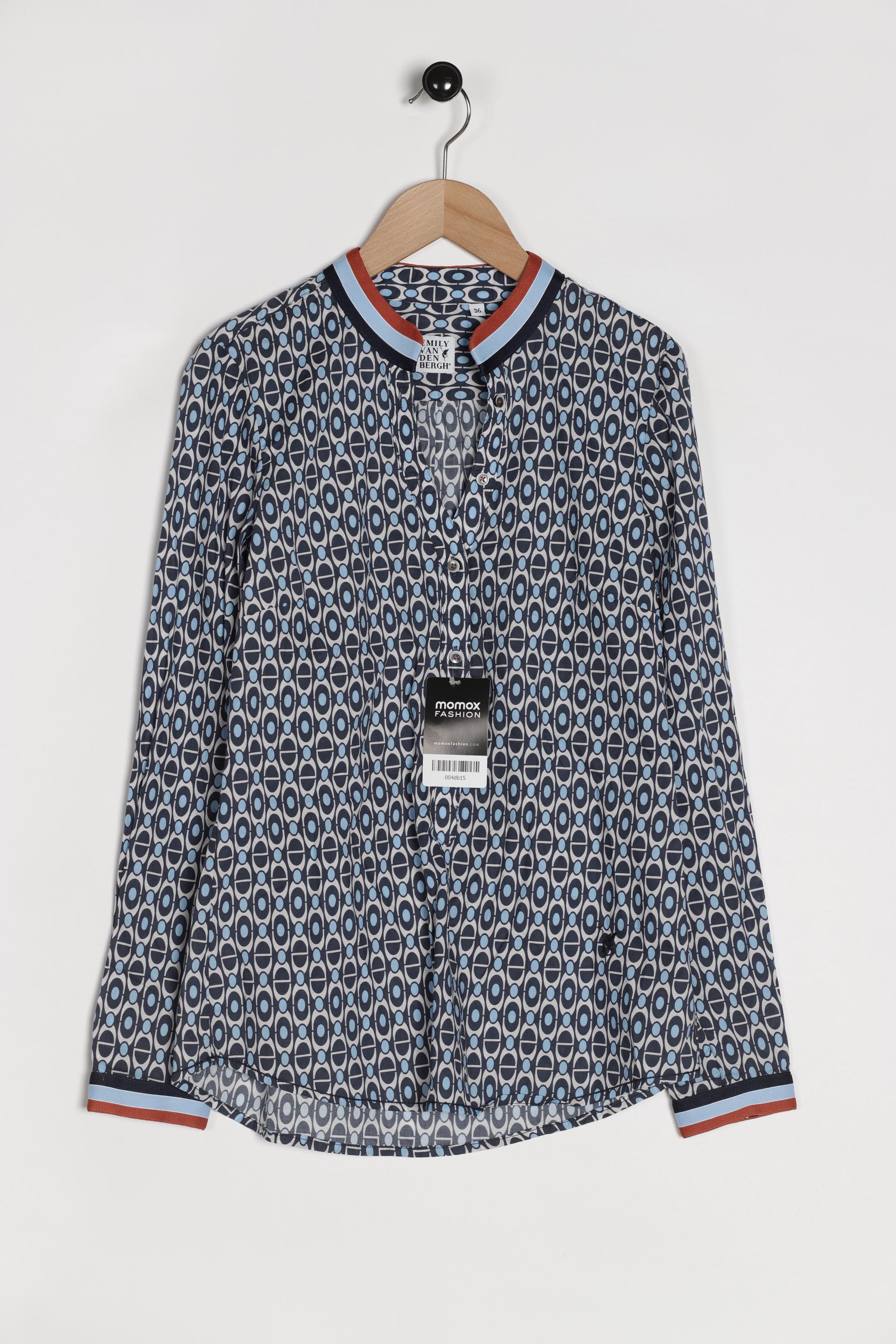 

Emily van den Bergh Damen Bluse, blau, Gr. 36