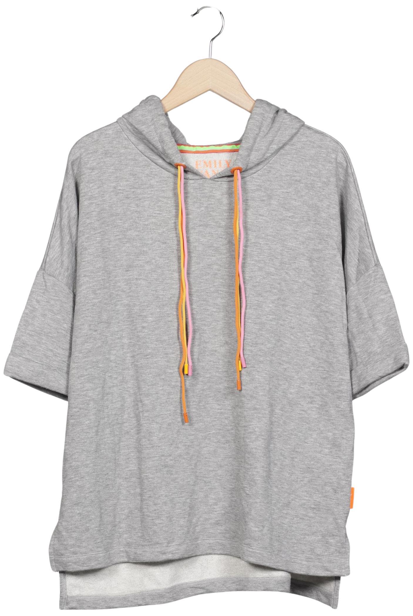 

Emily van den Bergh Damen Kapuzenpullover, grau, Gr. 46