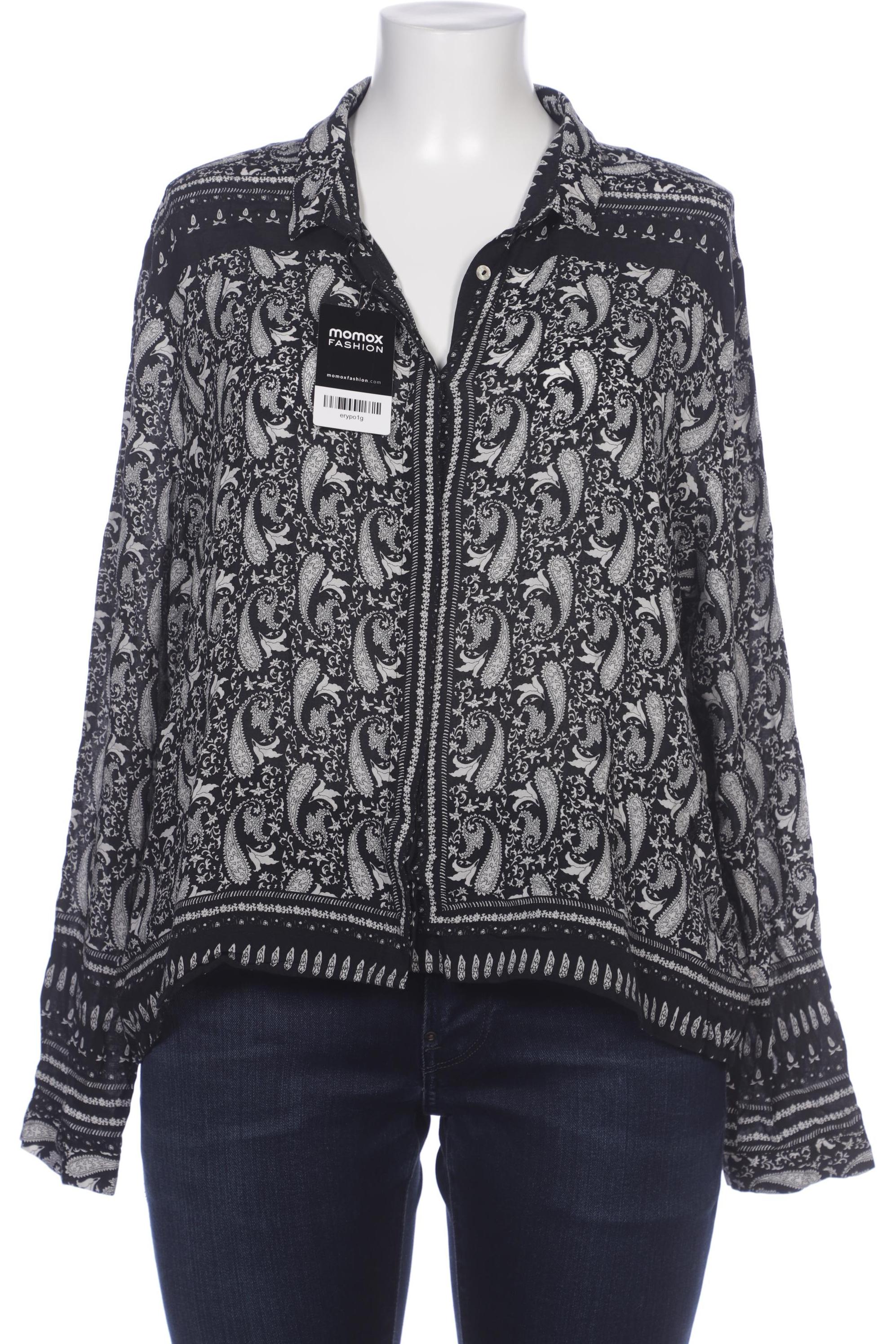 

Emily van den Bergh Damen Bluse, schwarz, Gr. 48