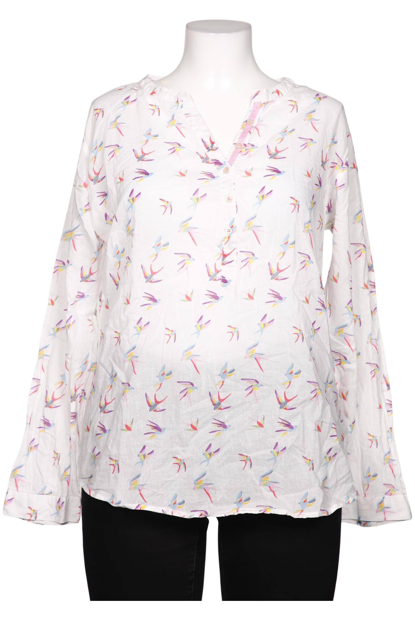 

Emily van den Bergh Damen Bluse, weiß, Gr. 46