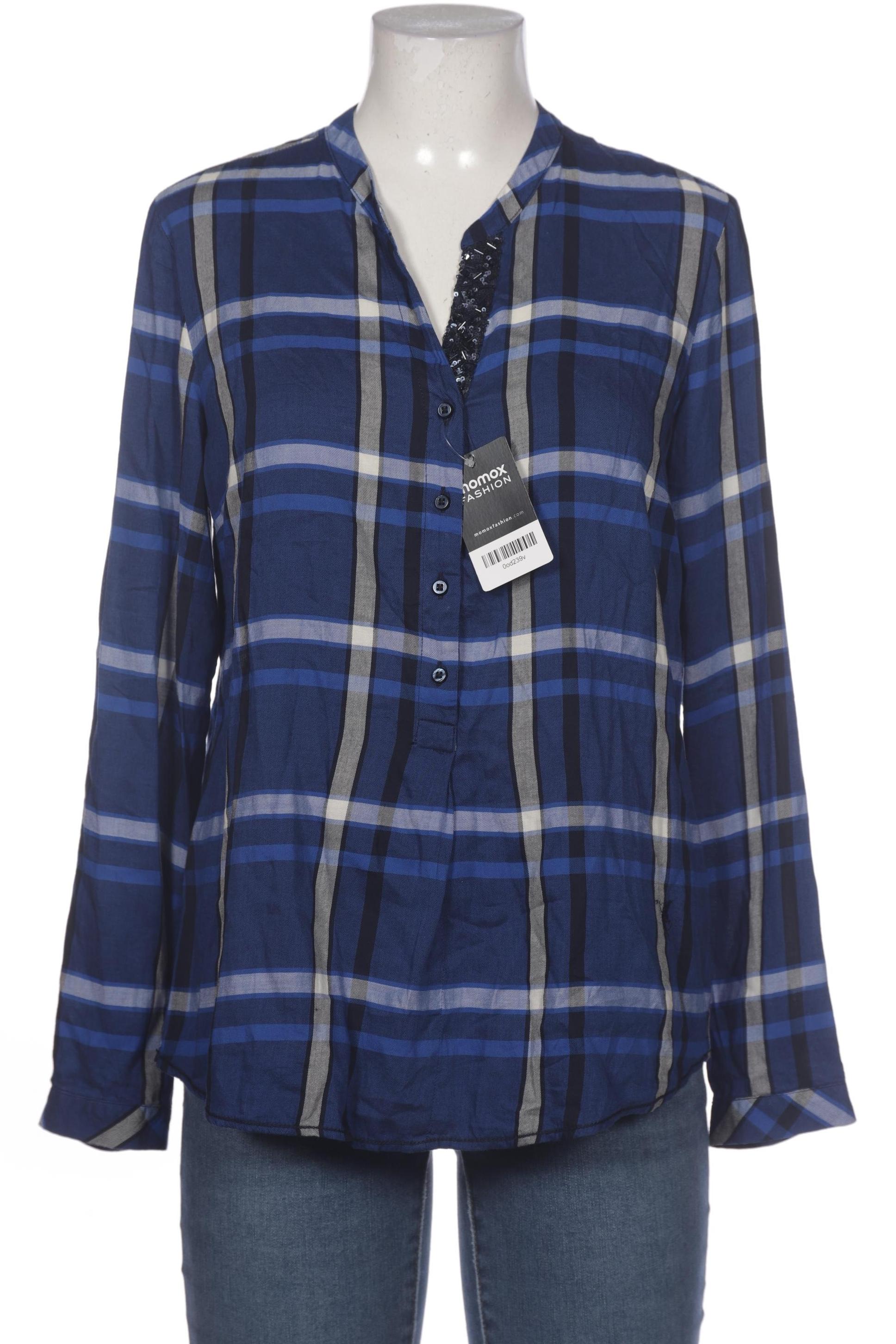 

Emily van den Bergh Damen Bluse, blau, Gr. 40