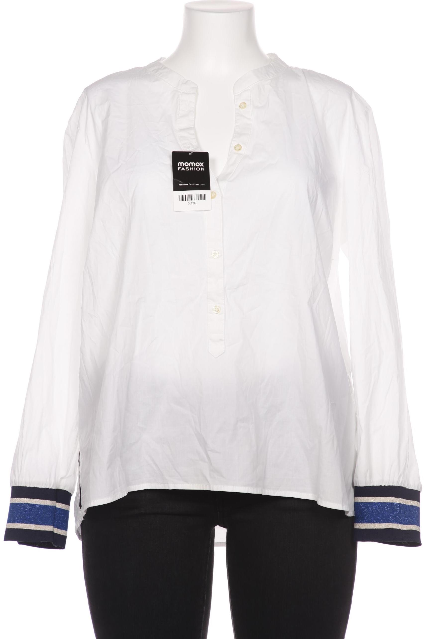 

Emily van den Bergh Damen Bluse, weiß, Gr. 46