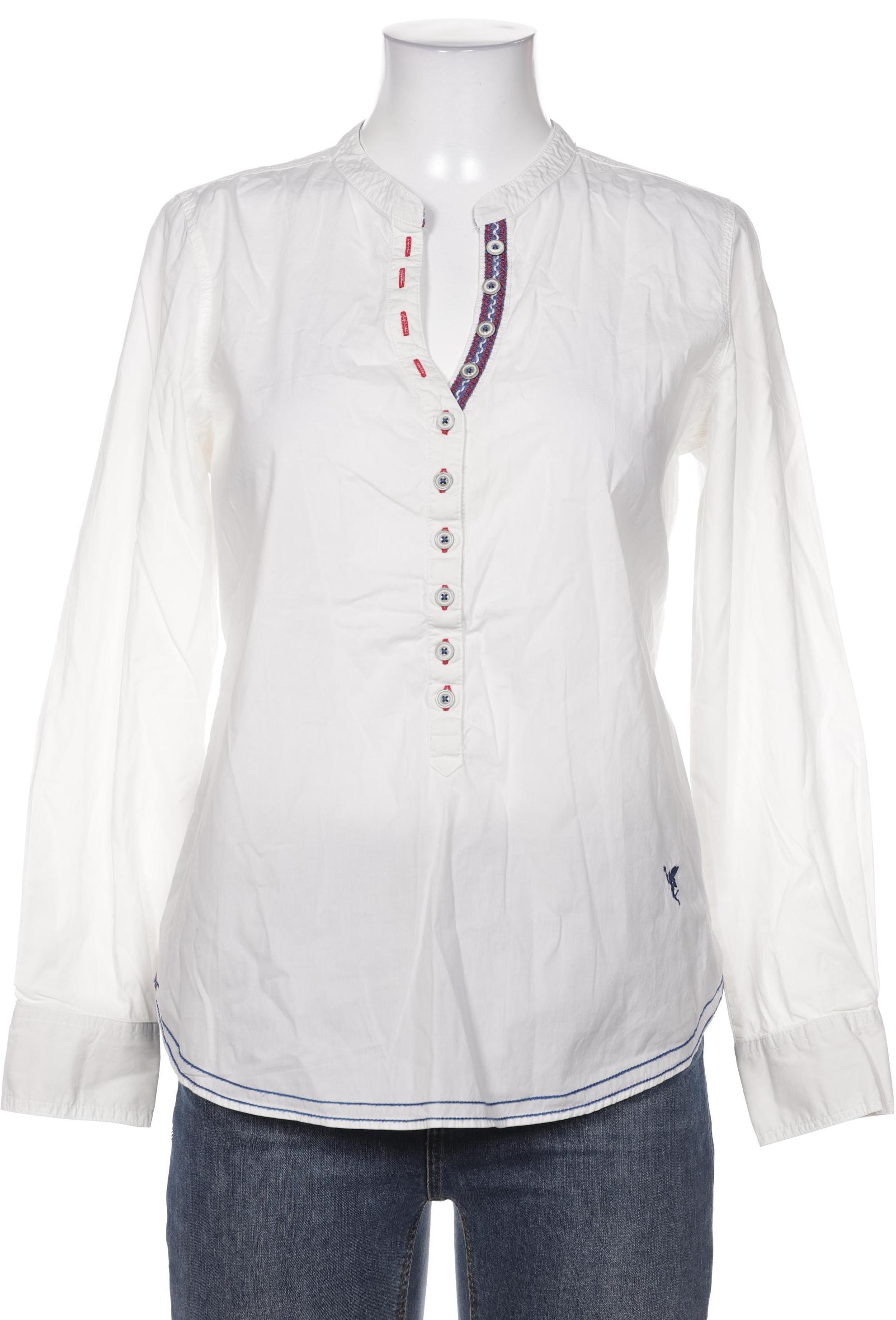 

Emily van den Bergh Damen Bluse, weiß, Gr. 40