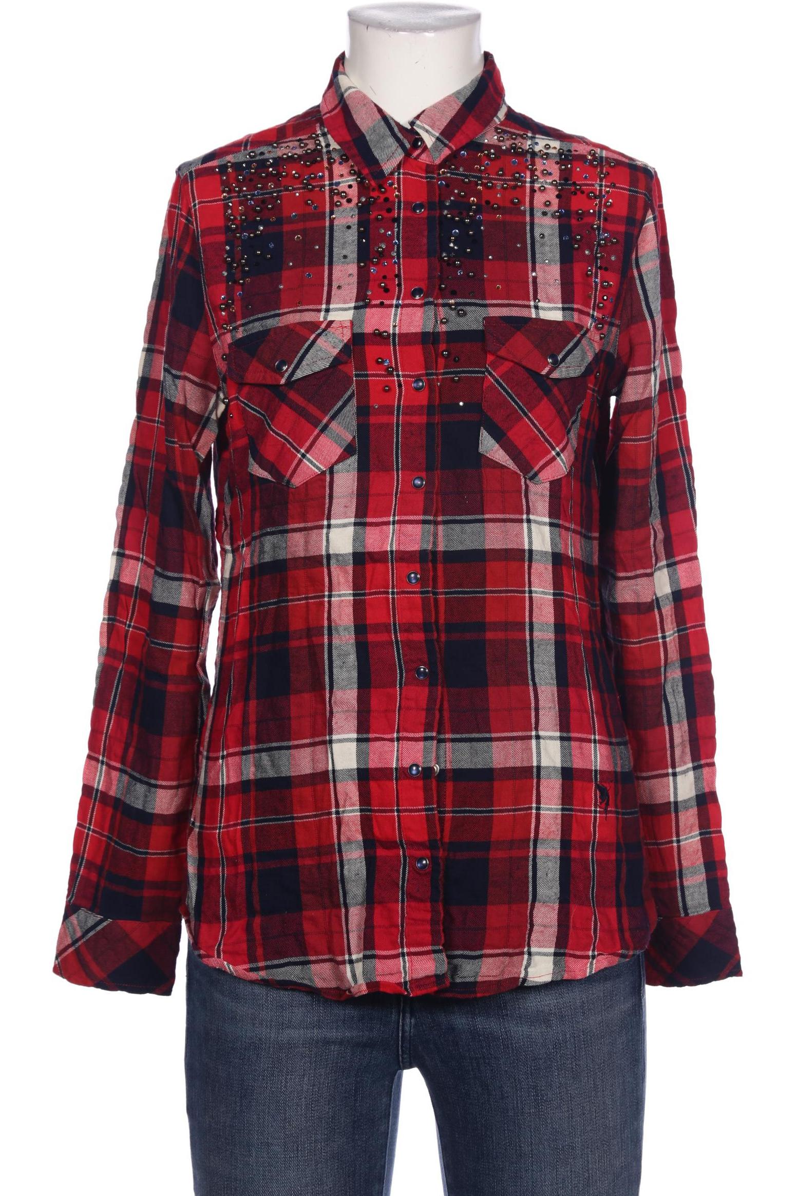

Emily van den Bergh Damen Bluse, rot, Gr. 36