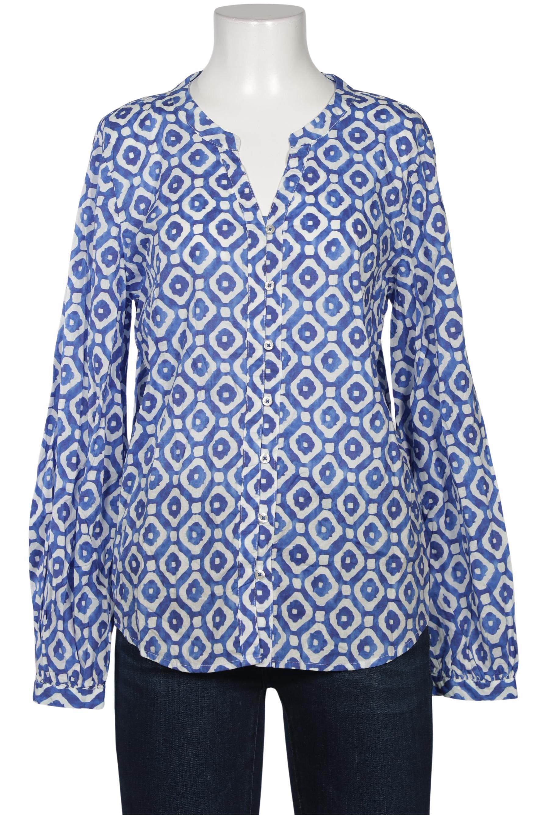 

Emily van den Bergh Damen Bluse, blau, Gr. 40