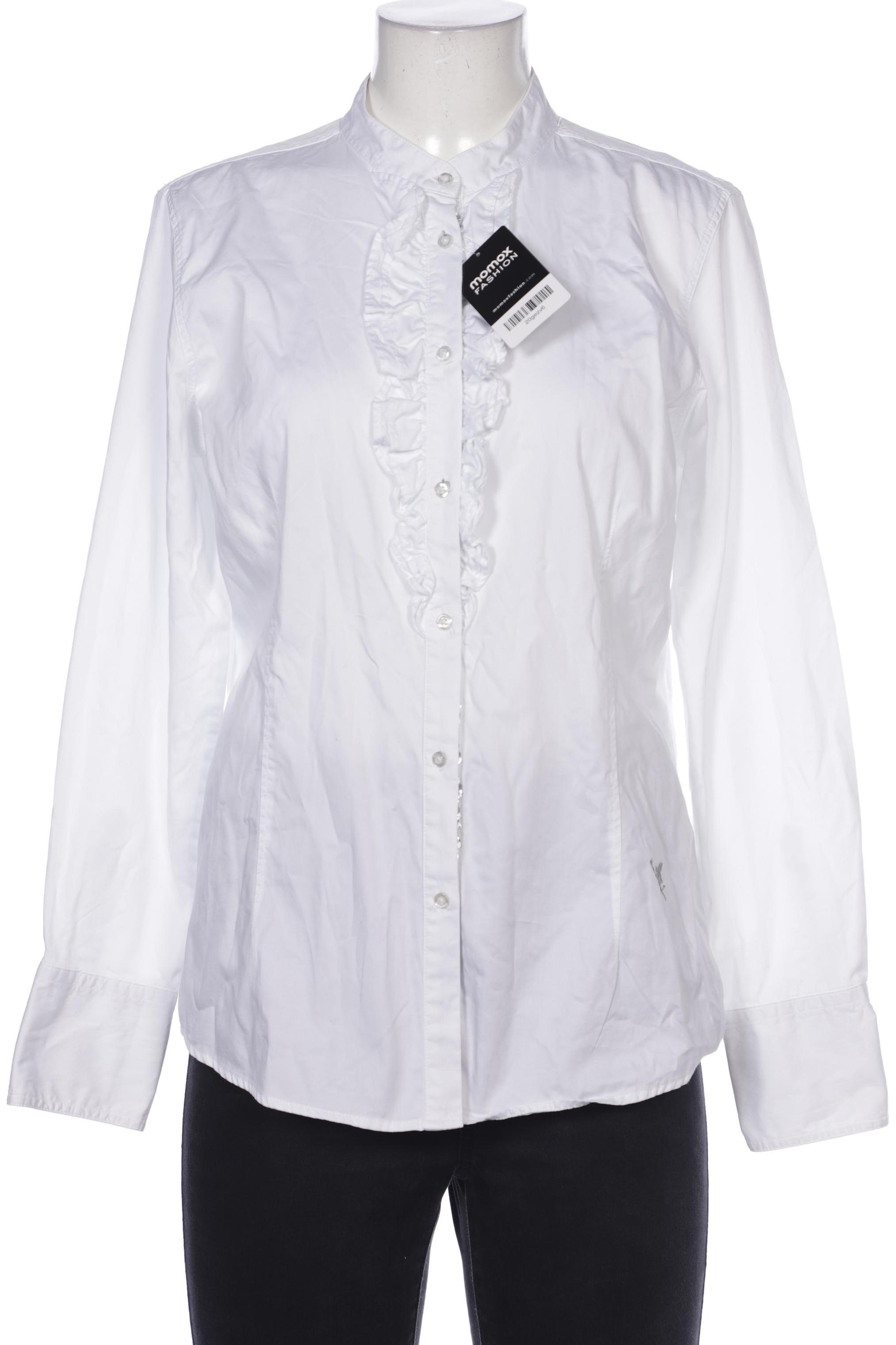 

Emily van den Bergh Damen Bluse, weiß, Gr. 42