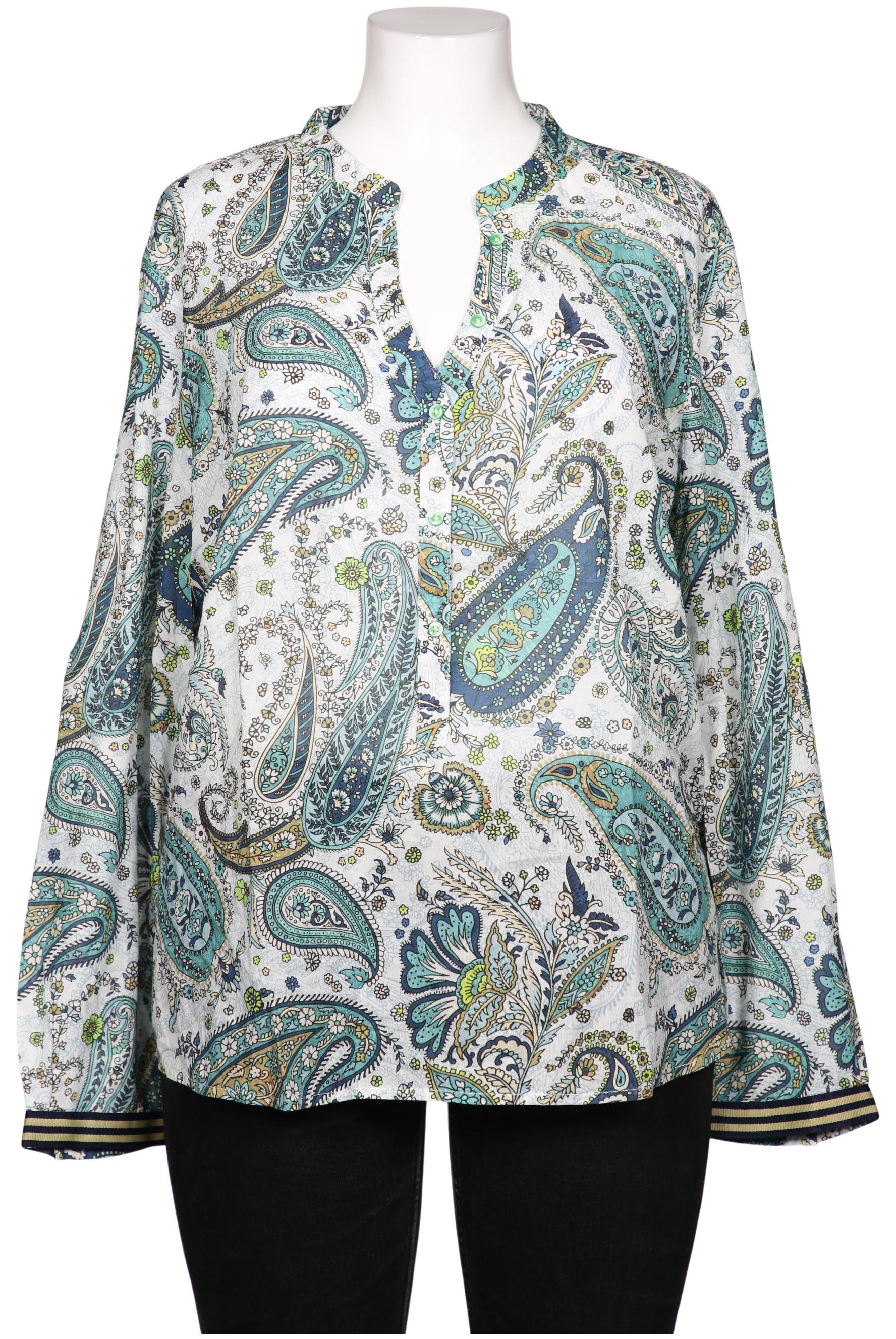 

Emily van den Bergh Damen Bluse, türkis, Gr. 48