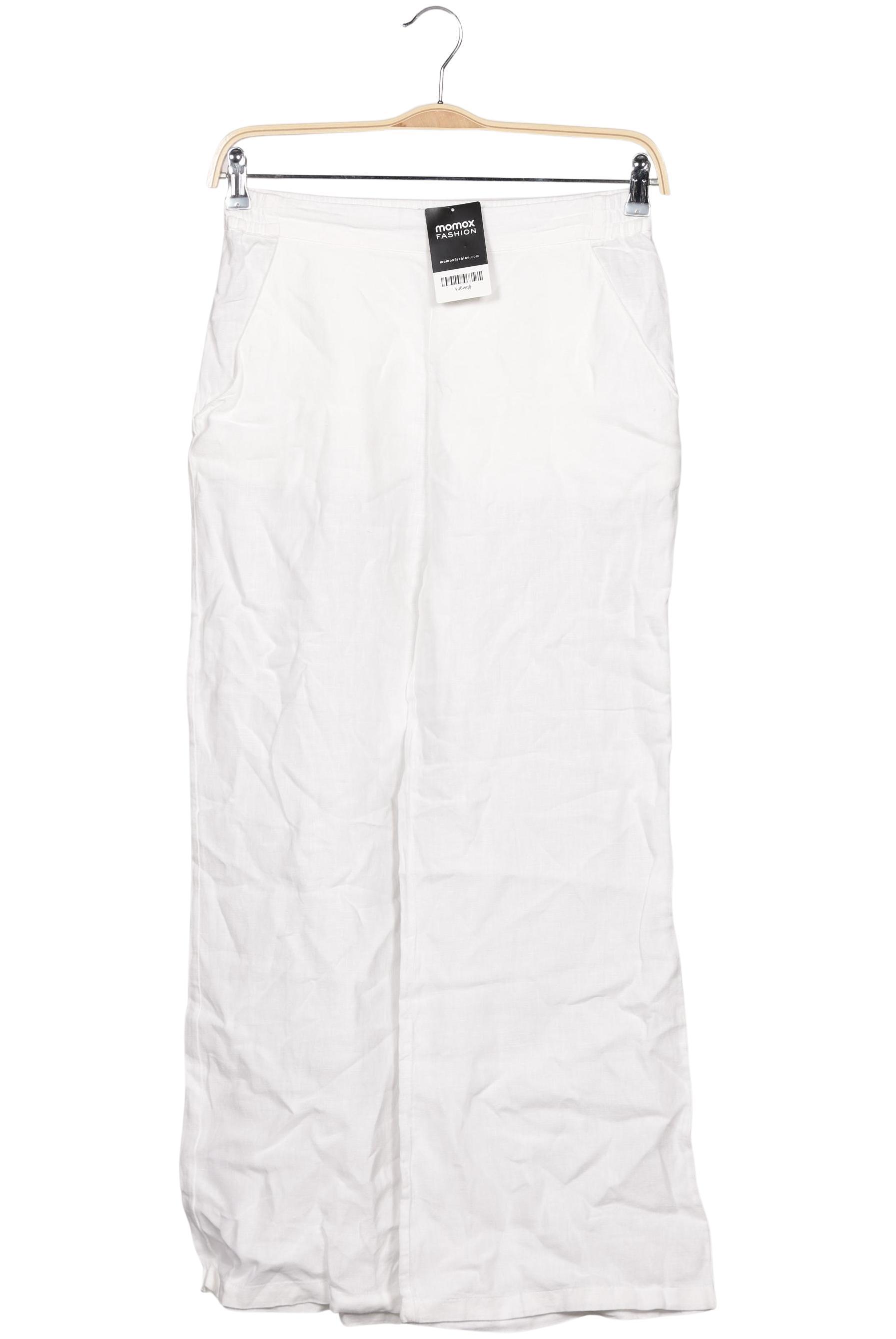 

Emily van den Bergh Damen Stoffhose, weiß, Gr. 36