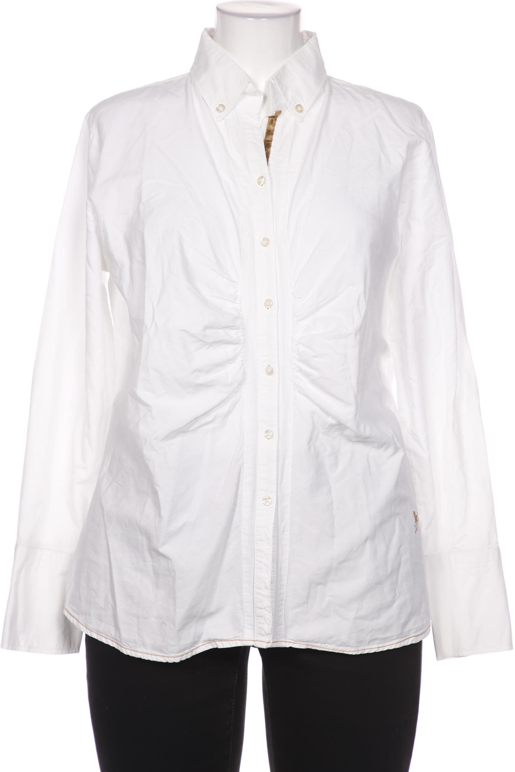 

Emily van den Bergh Damen Bluse, weiß, Gr. 46