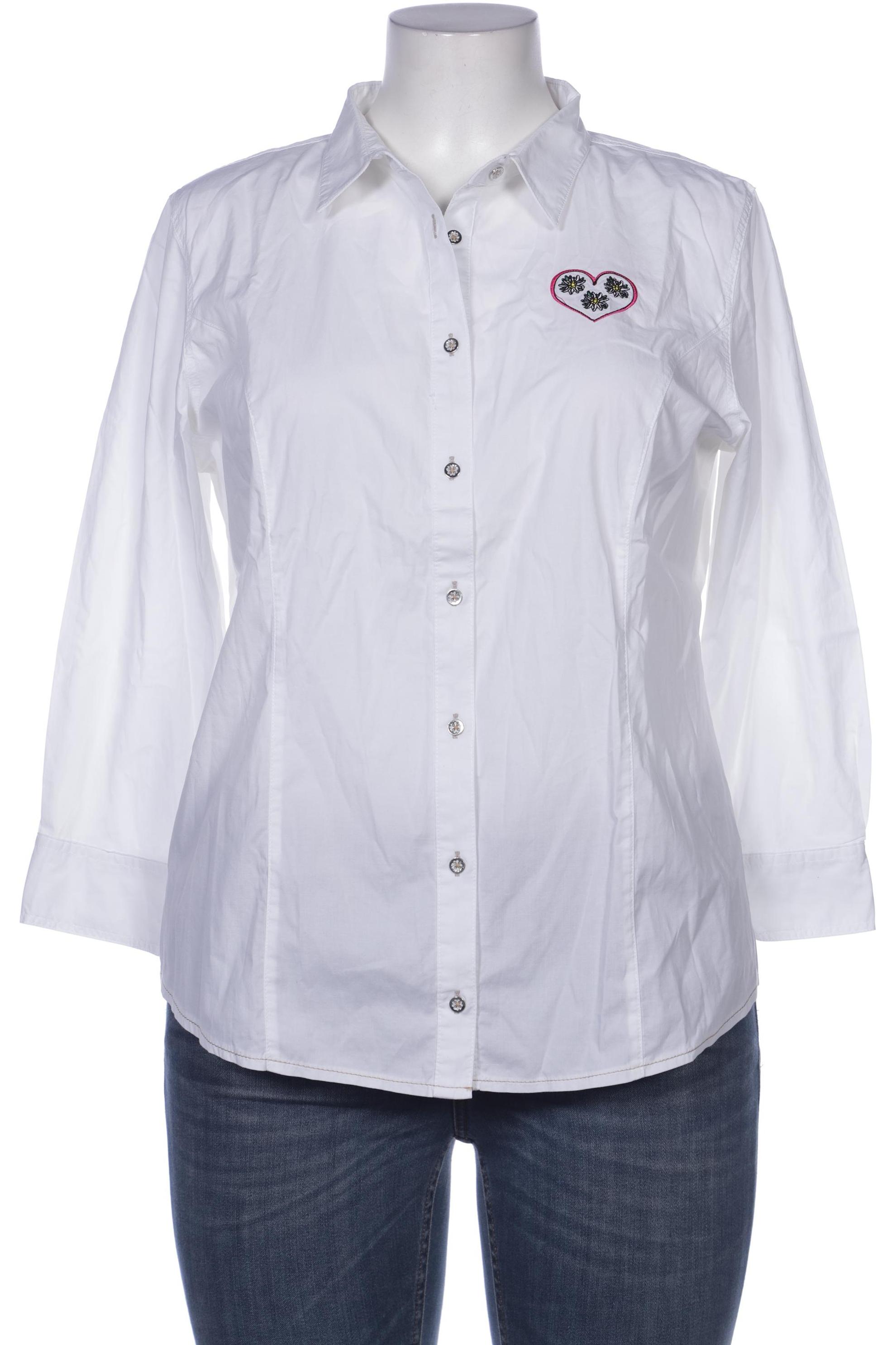 

Emily van den Bergh Damen Bluse, weiß, Gr. 44