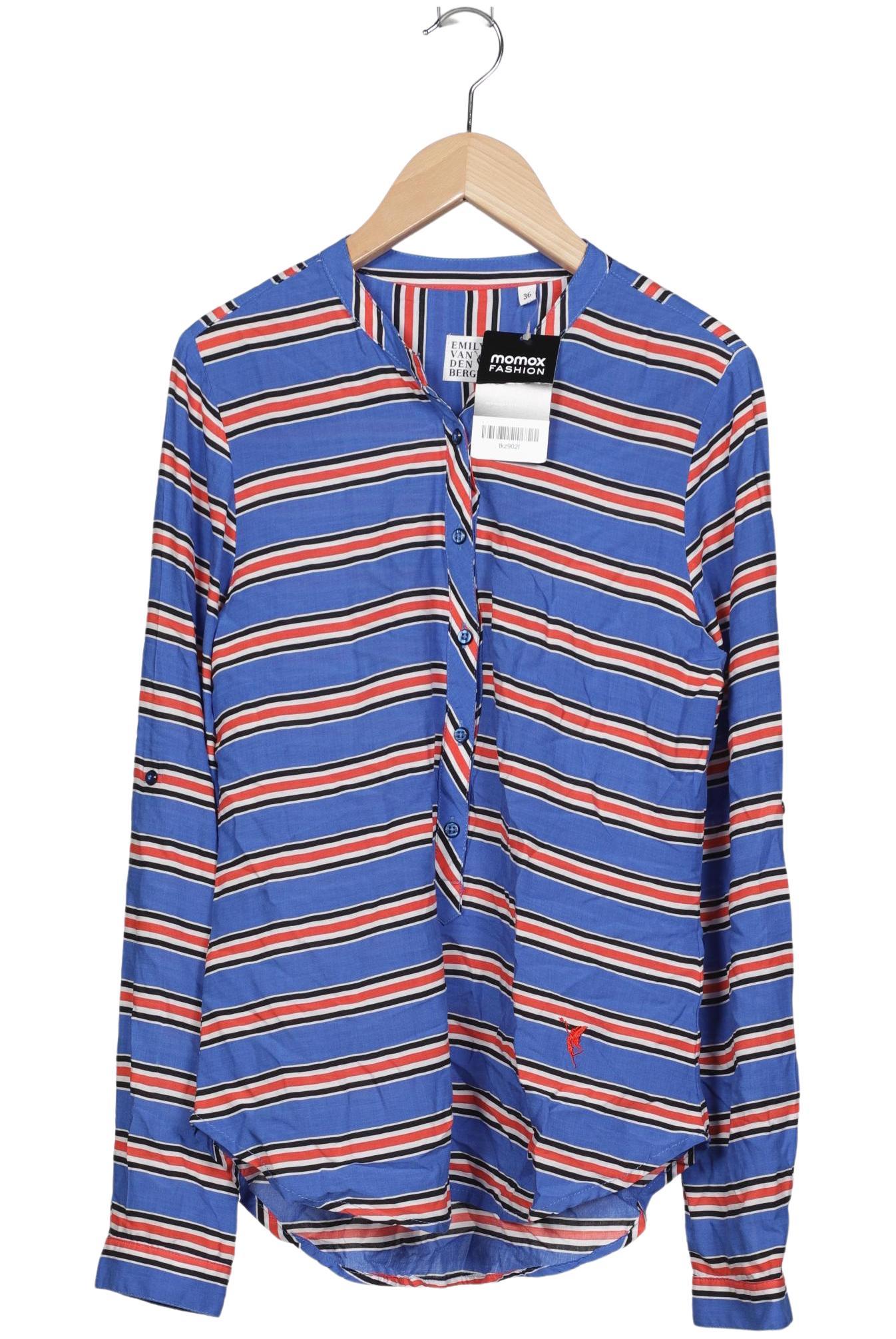 

Emily van den Bergh Damen Bluse, blau, Gr. 36