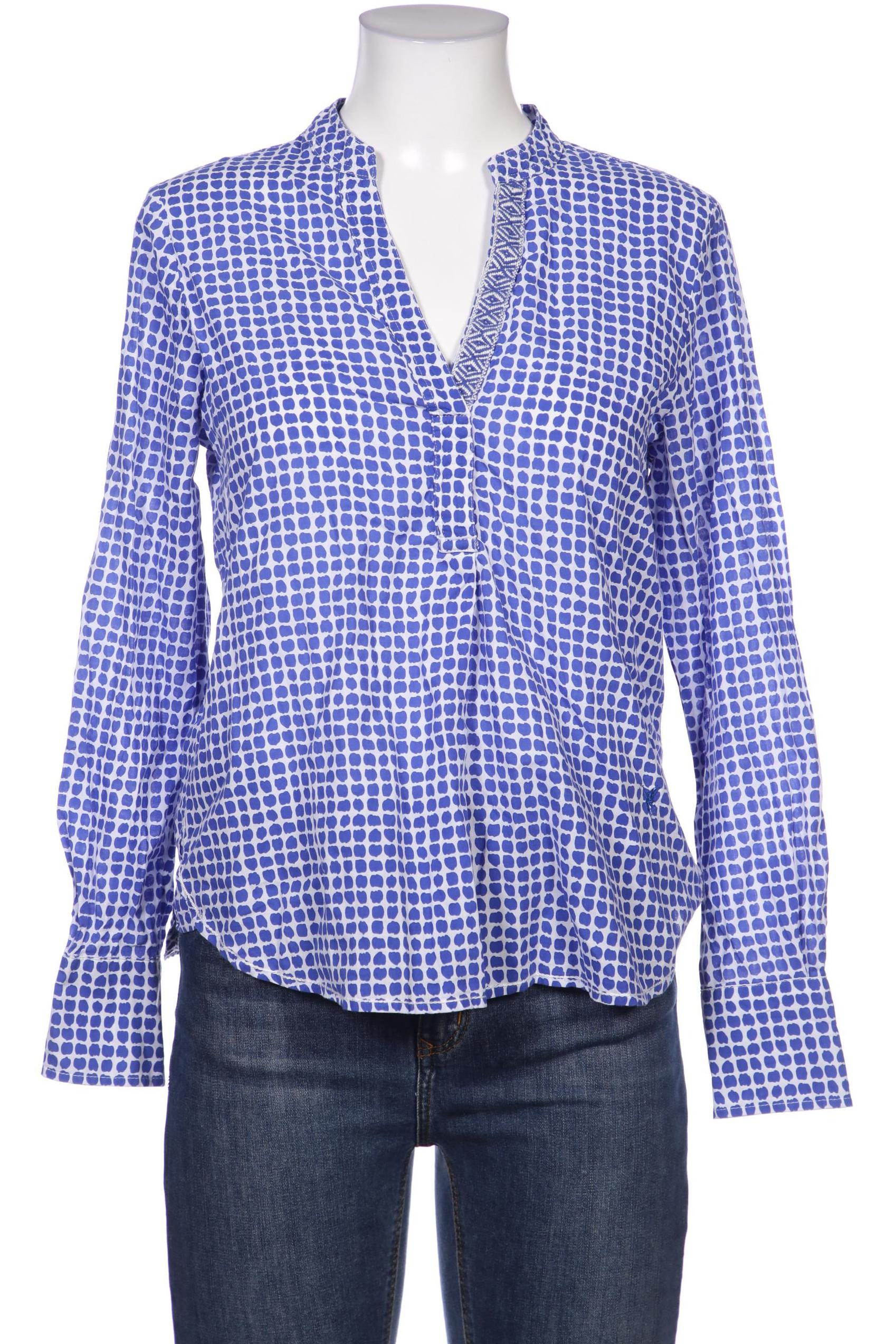 

Emily van den Bergh Damen Bluse, blau, Gr. 38