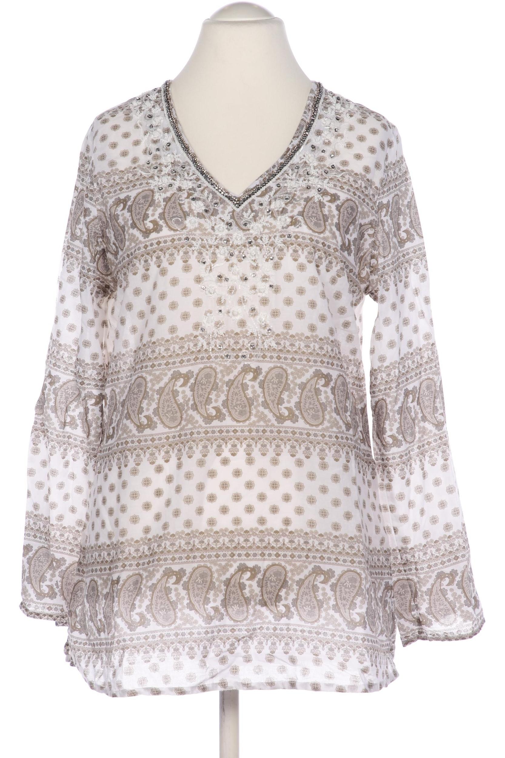 

Emily van den Bergh Damen Bluse, weiß, Gr. 42