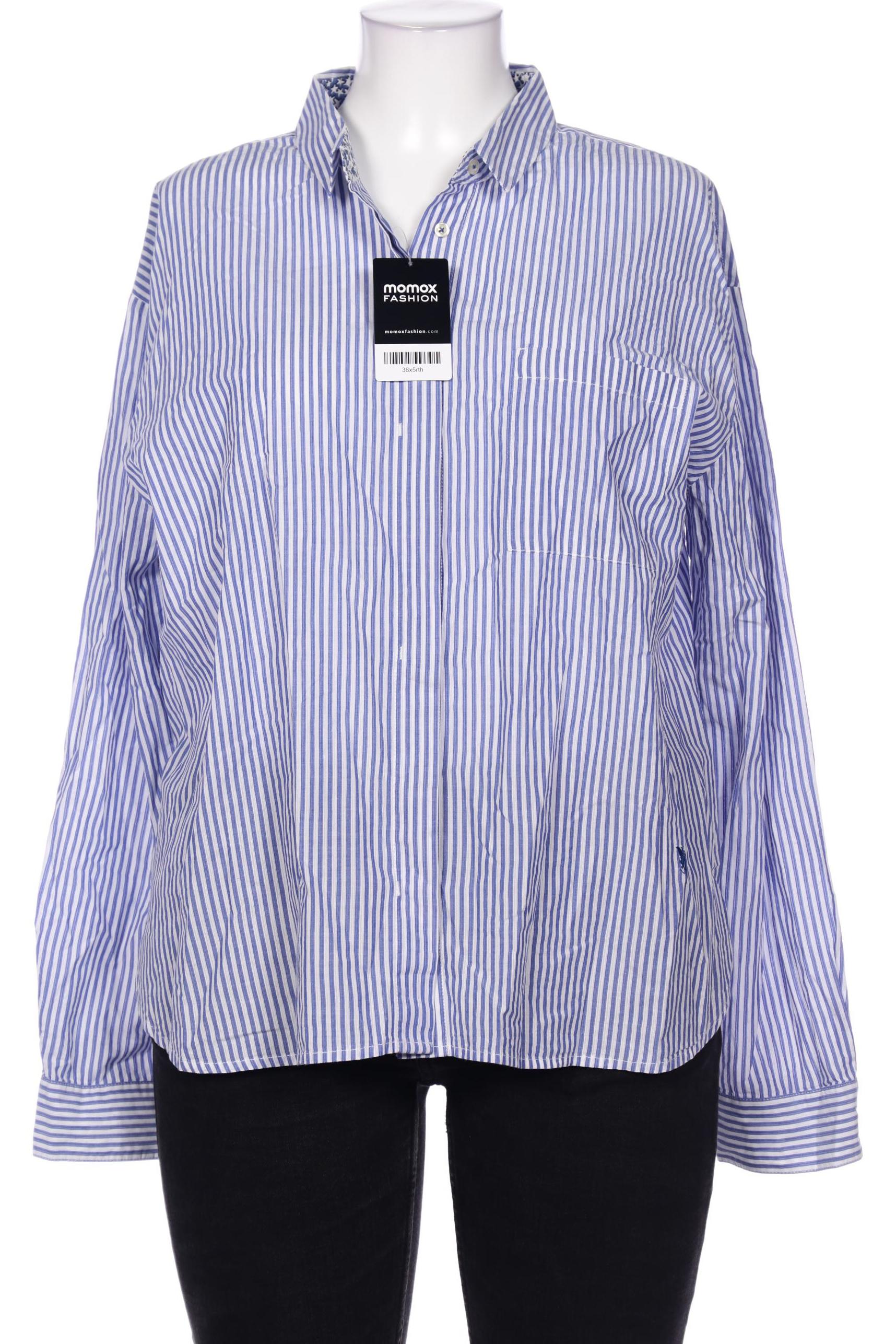 

Emily van den Bergh Damen Bluse, blau, Gr. 48