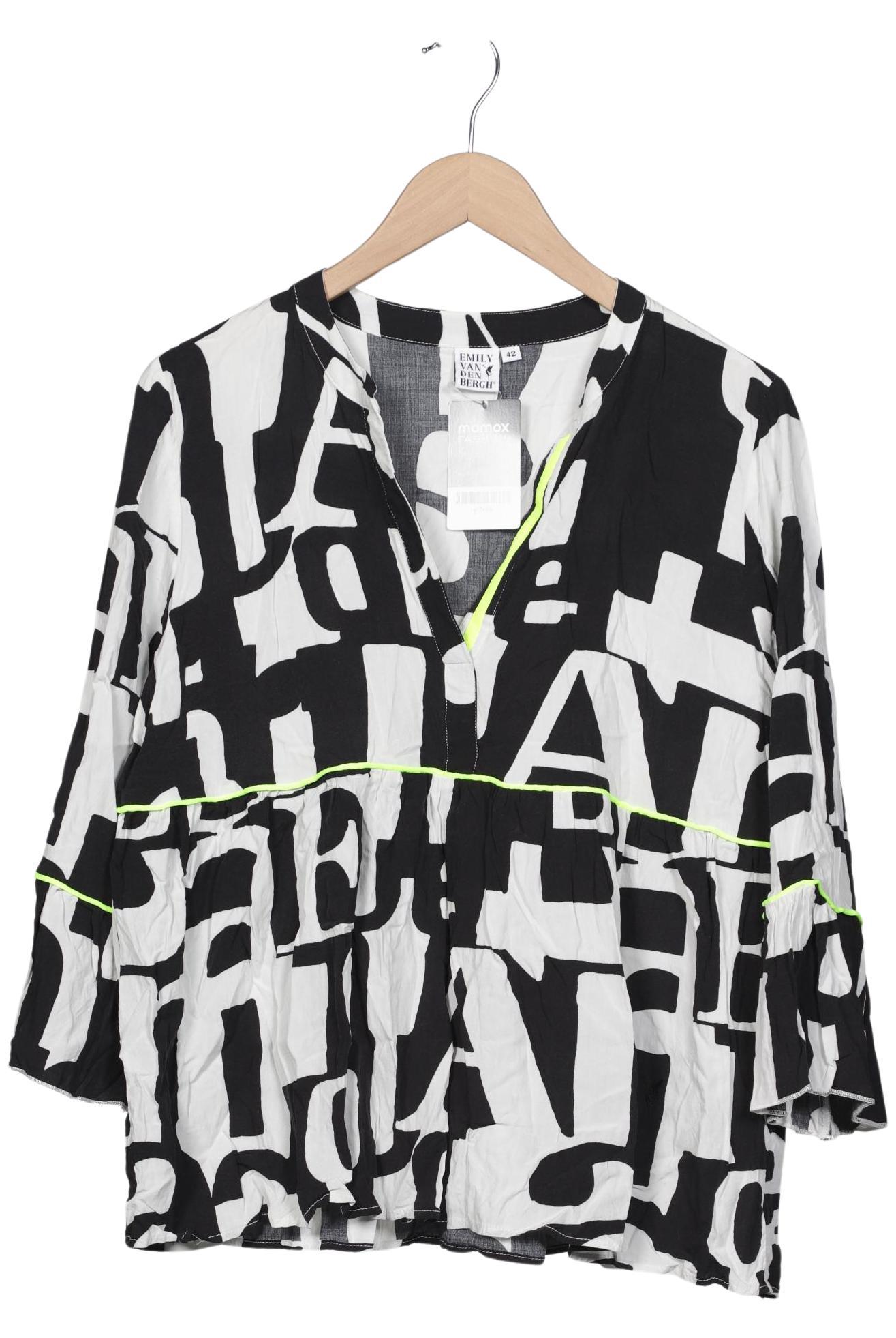 

Emily van den Bergh Damen Bluse, schwarz, Gr. 42