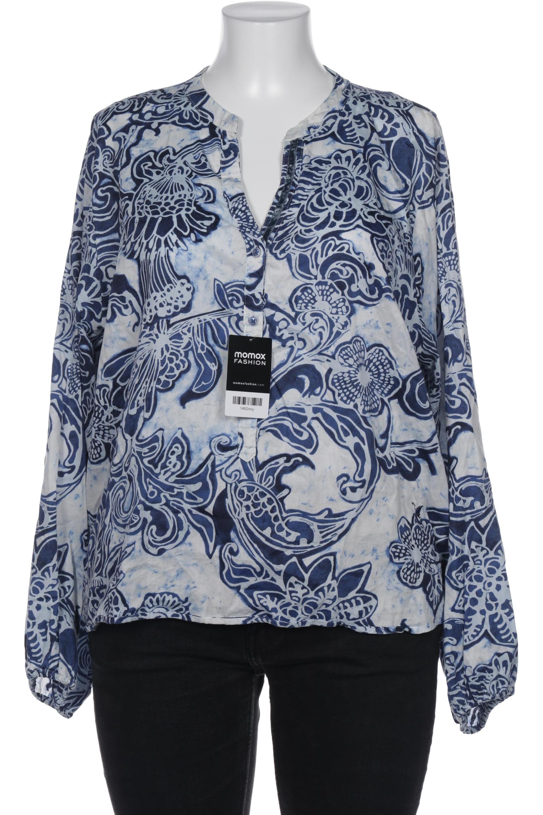 

Emily van den Bergh Damen Bluse, blau, Gr. 44