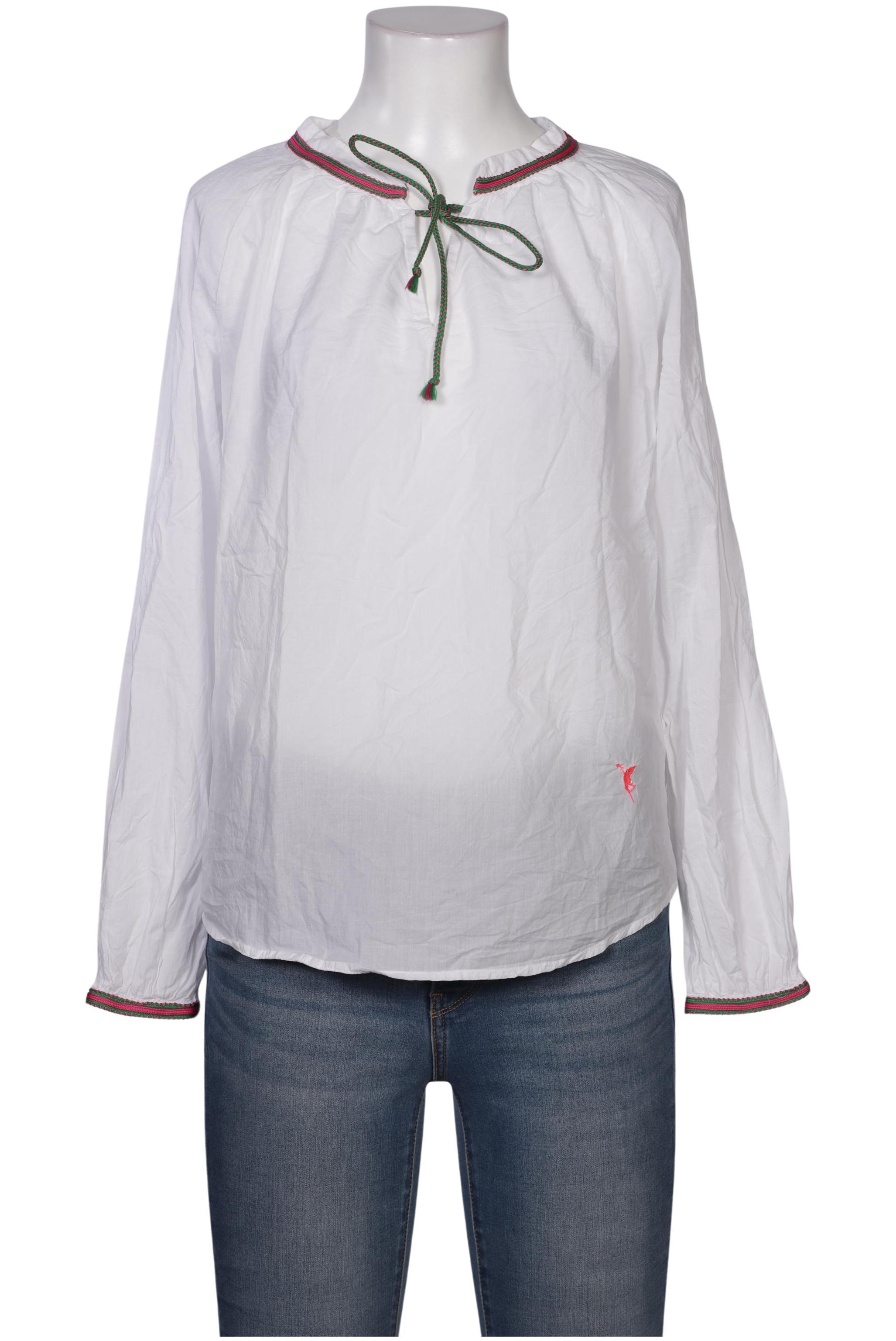 

Emily van den Bergh Damen Bluse, weiß, Gr. 36